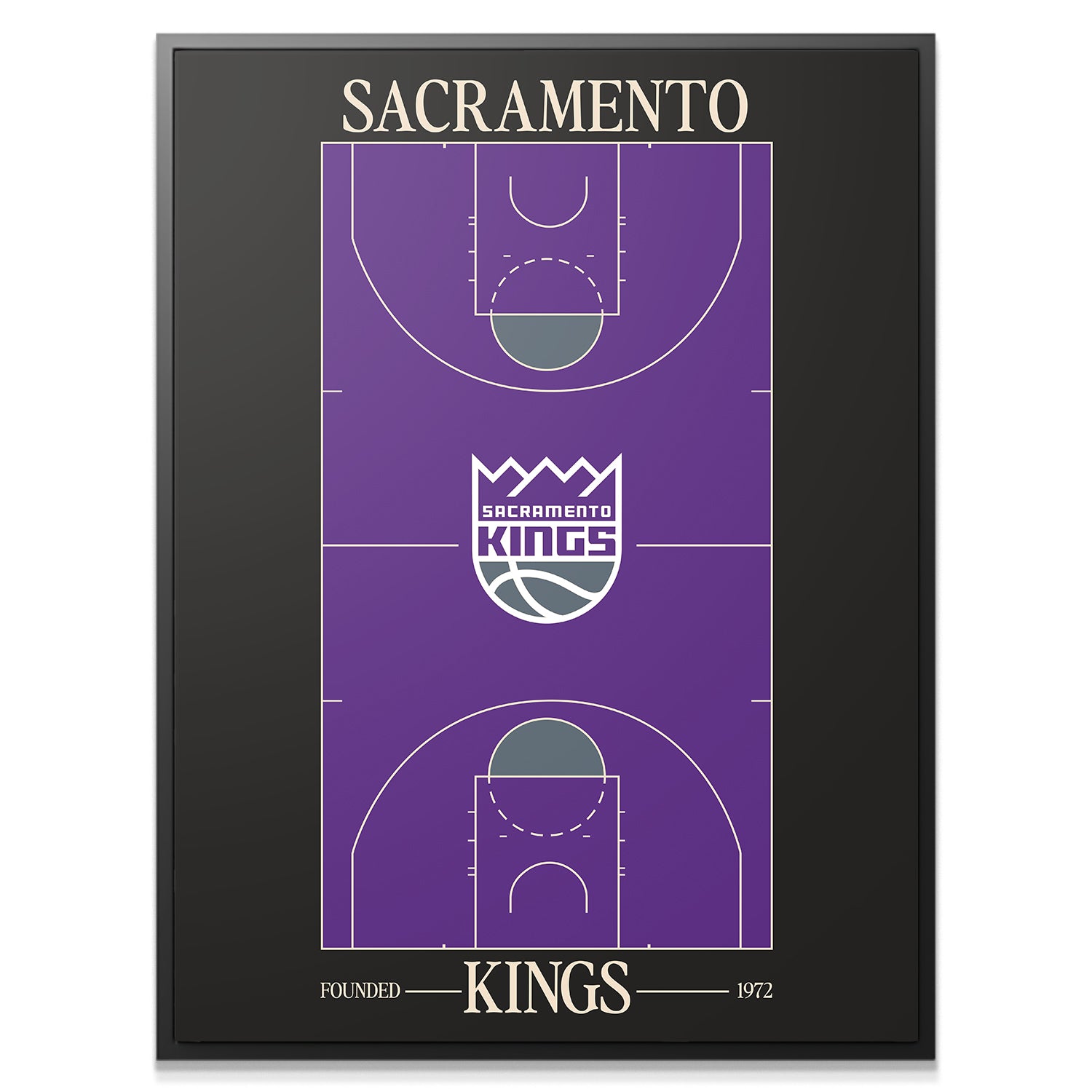 Top Court Design - Kings - IKONICK - NBA Teams