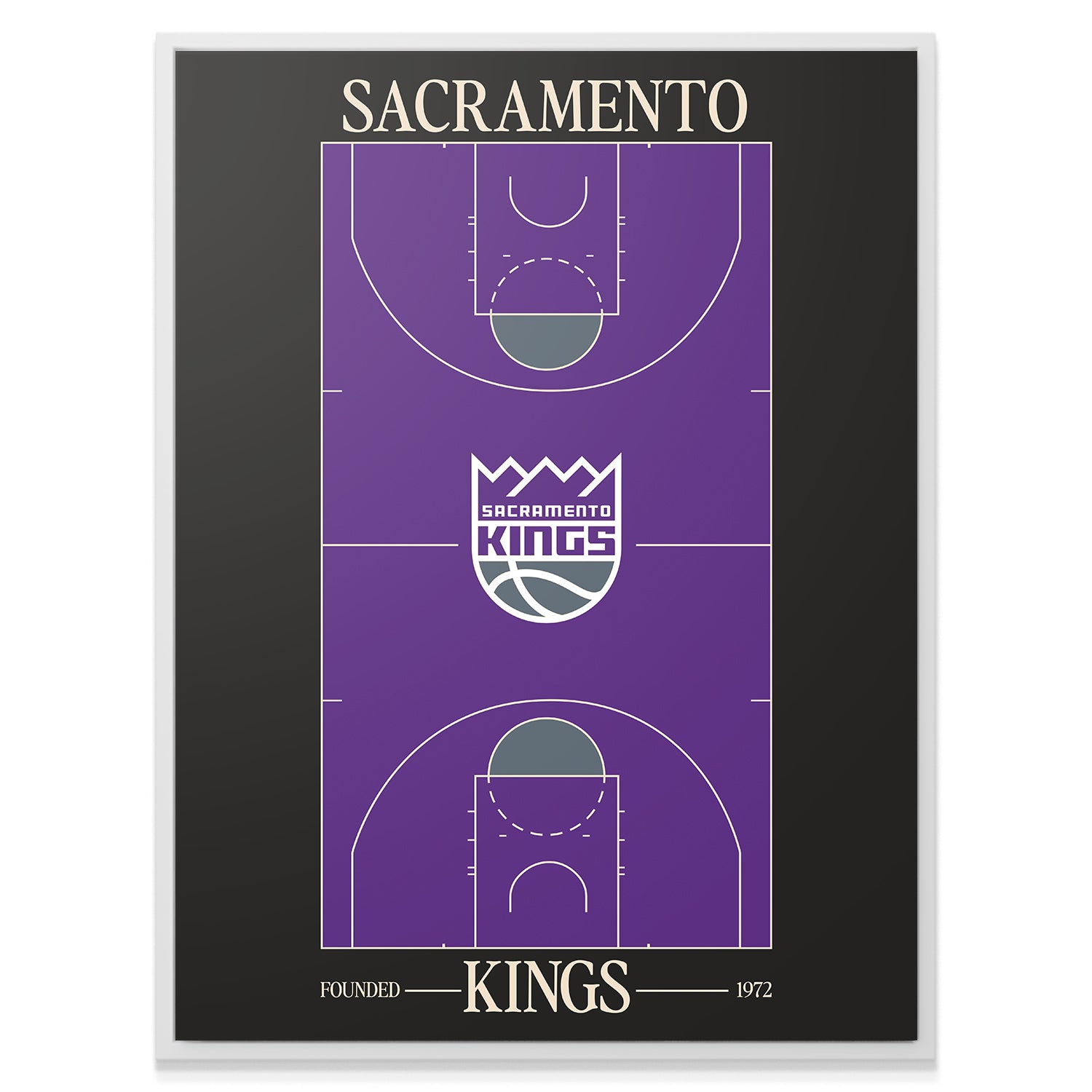 Top Court Design - Kings - IKONICK - NBA Teams