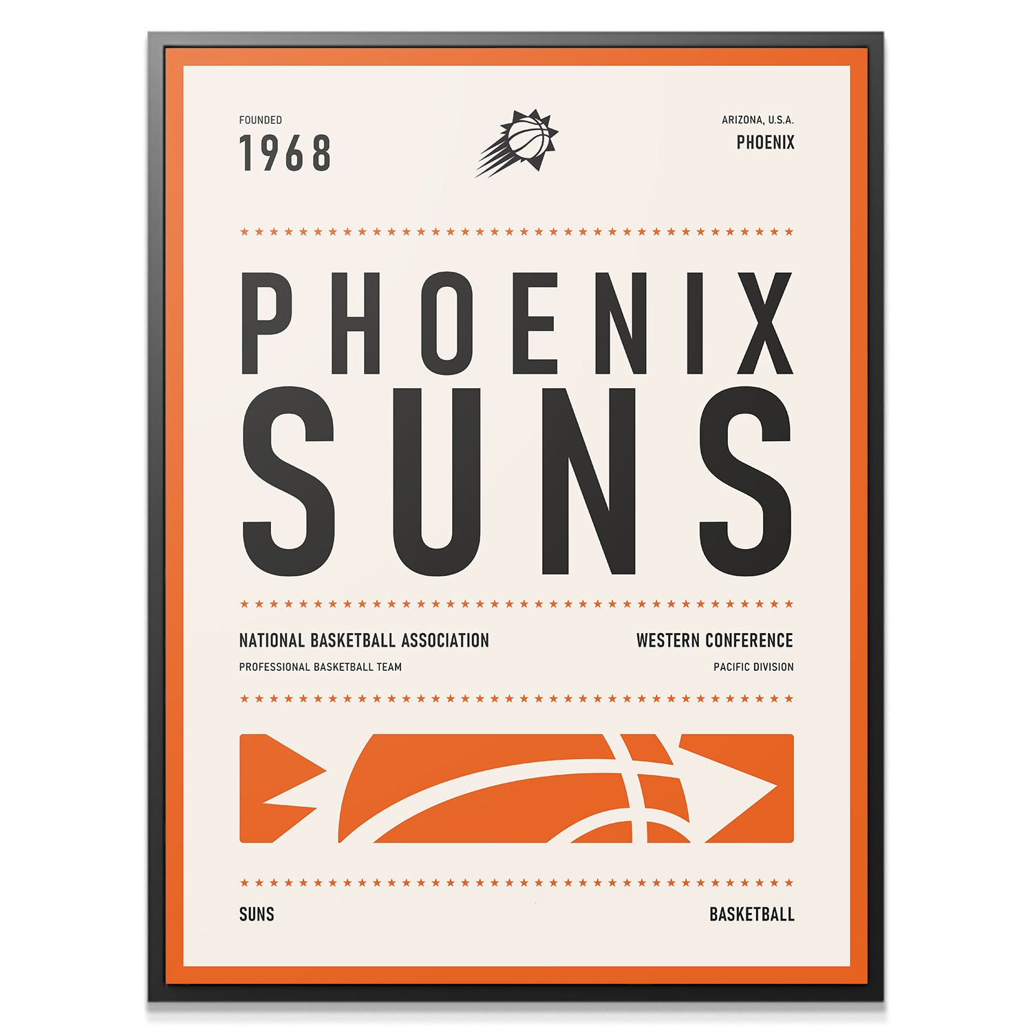 Team Poster - Suns - IKONICK - NBA Teams
