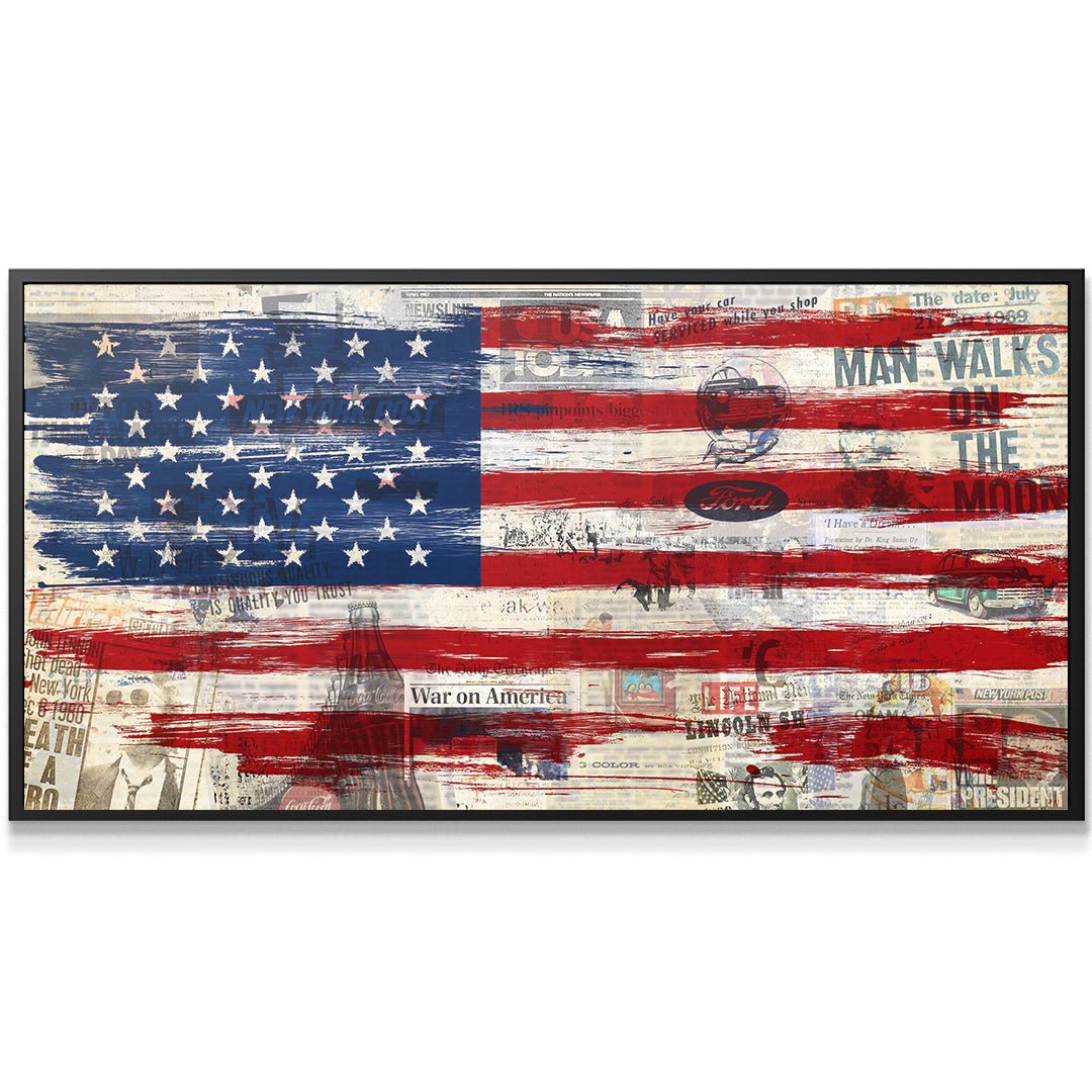 Newspaper USA Flag - IKONICK - IKONICK Original