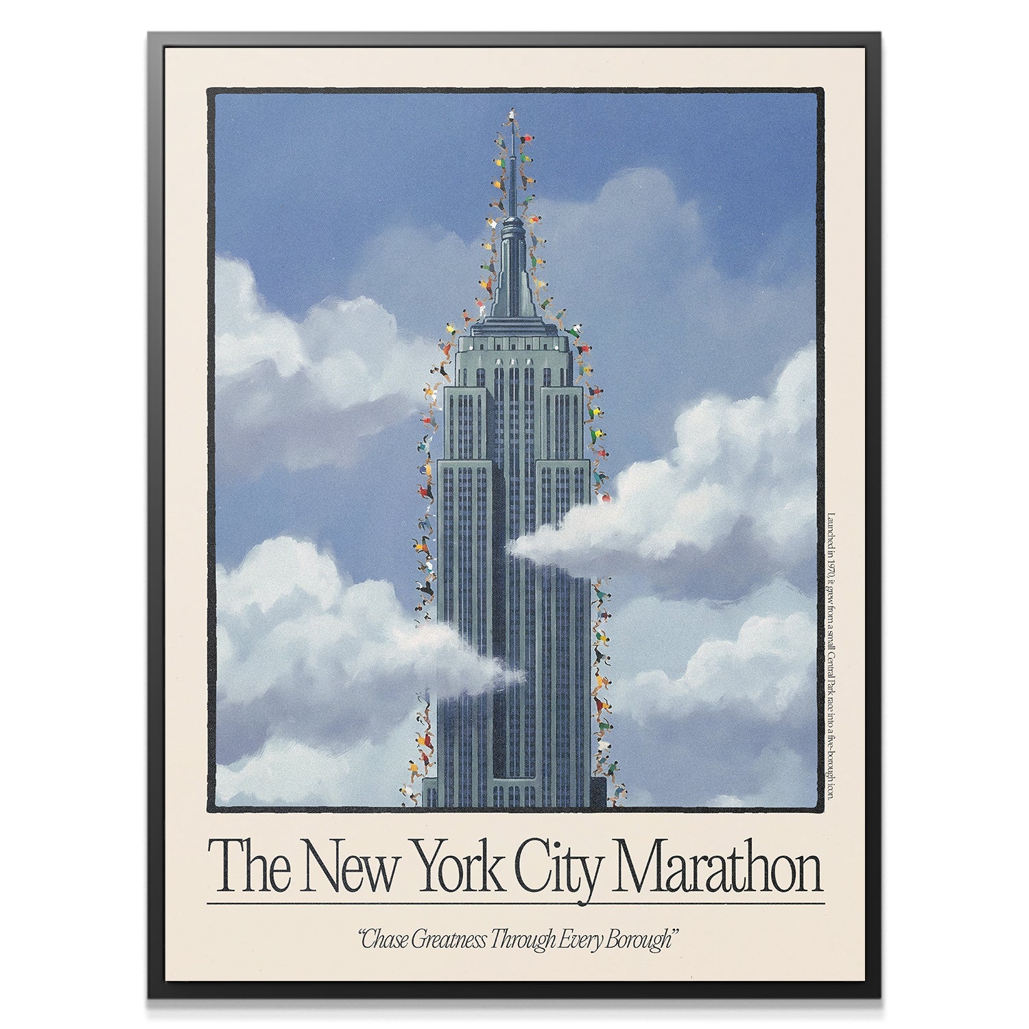 New York Marathon - Vintage Poster