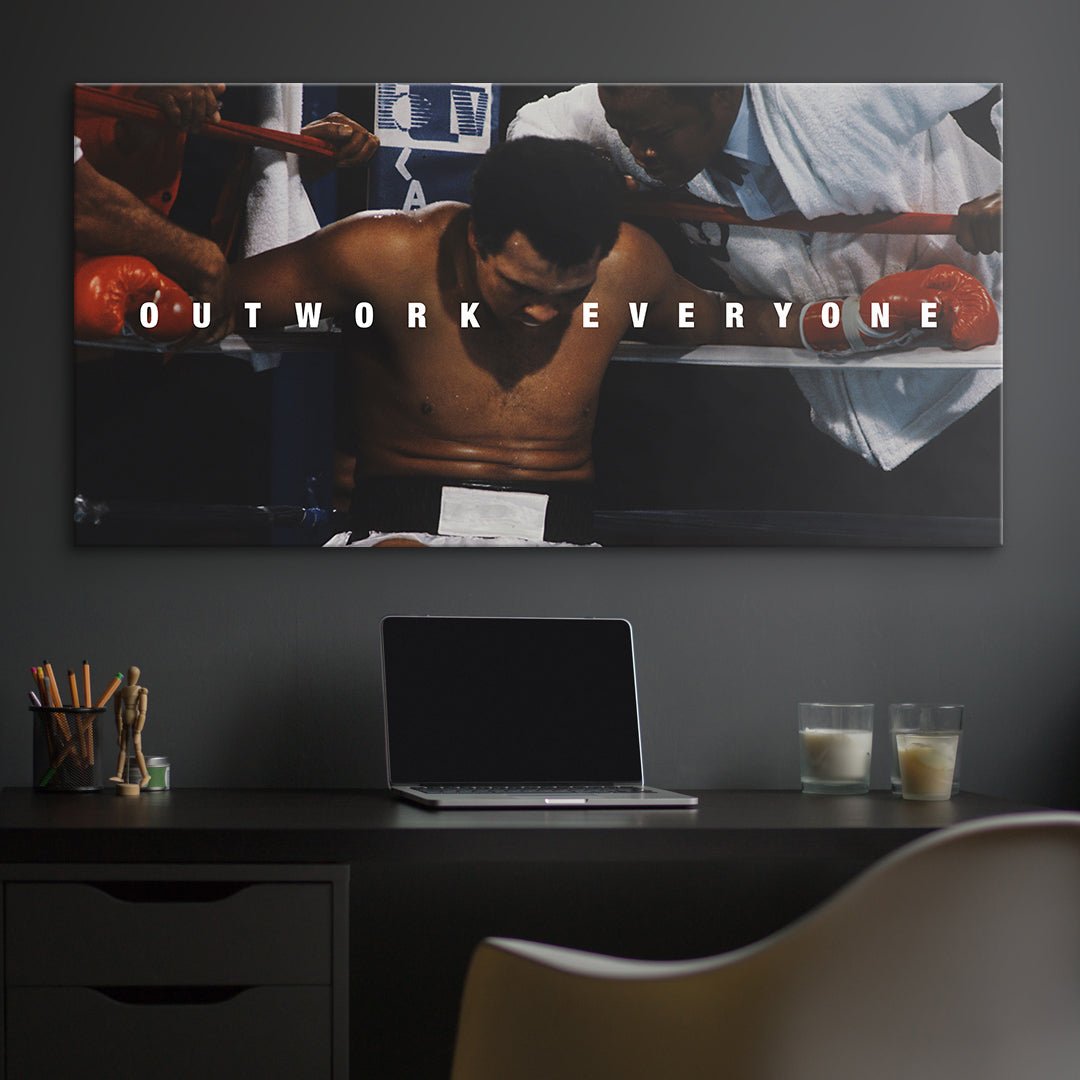 Muhammad Ali - Outwork Everyone - 2 - IKONICK - Muhammad Ali