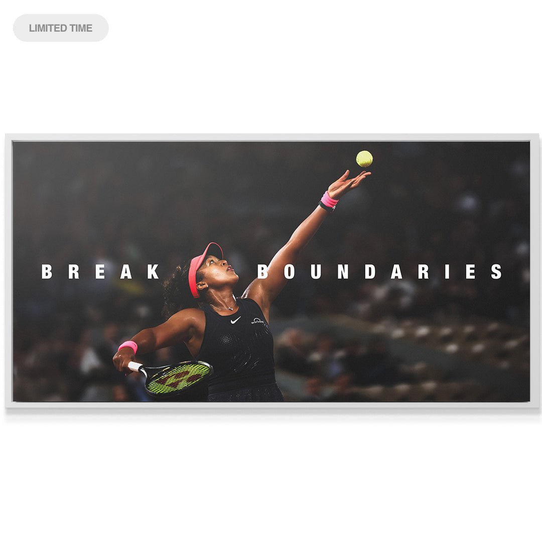 Naomi Osaka - Break Boundaries - IKONICK - Naomi Osaka