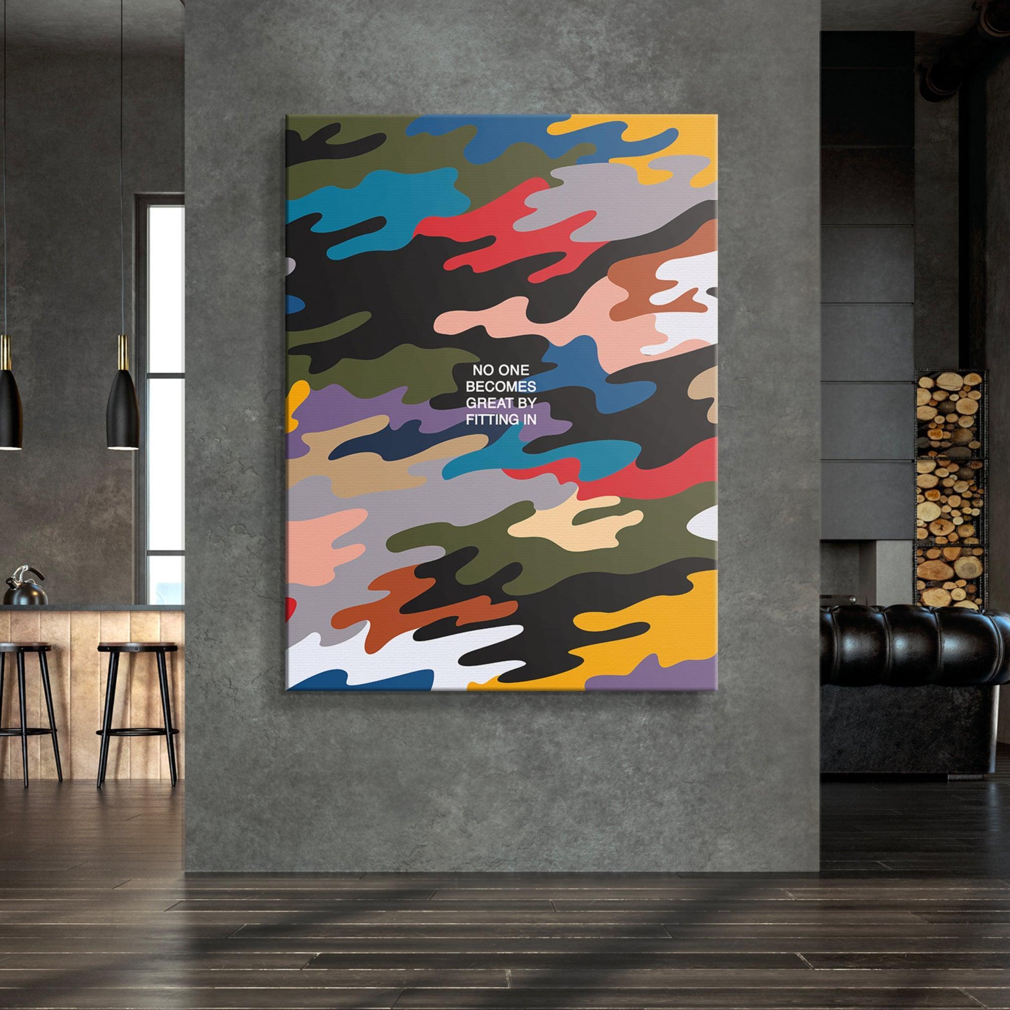 No One Becomes Great By Fitting In - IKONICK - IKONICK Original