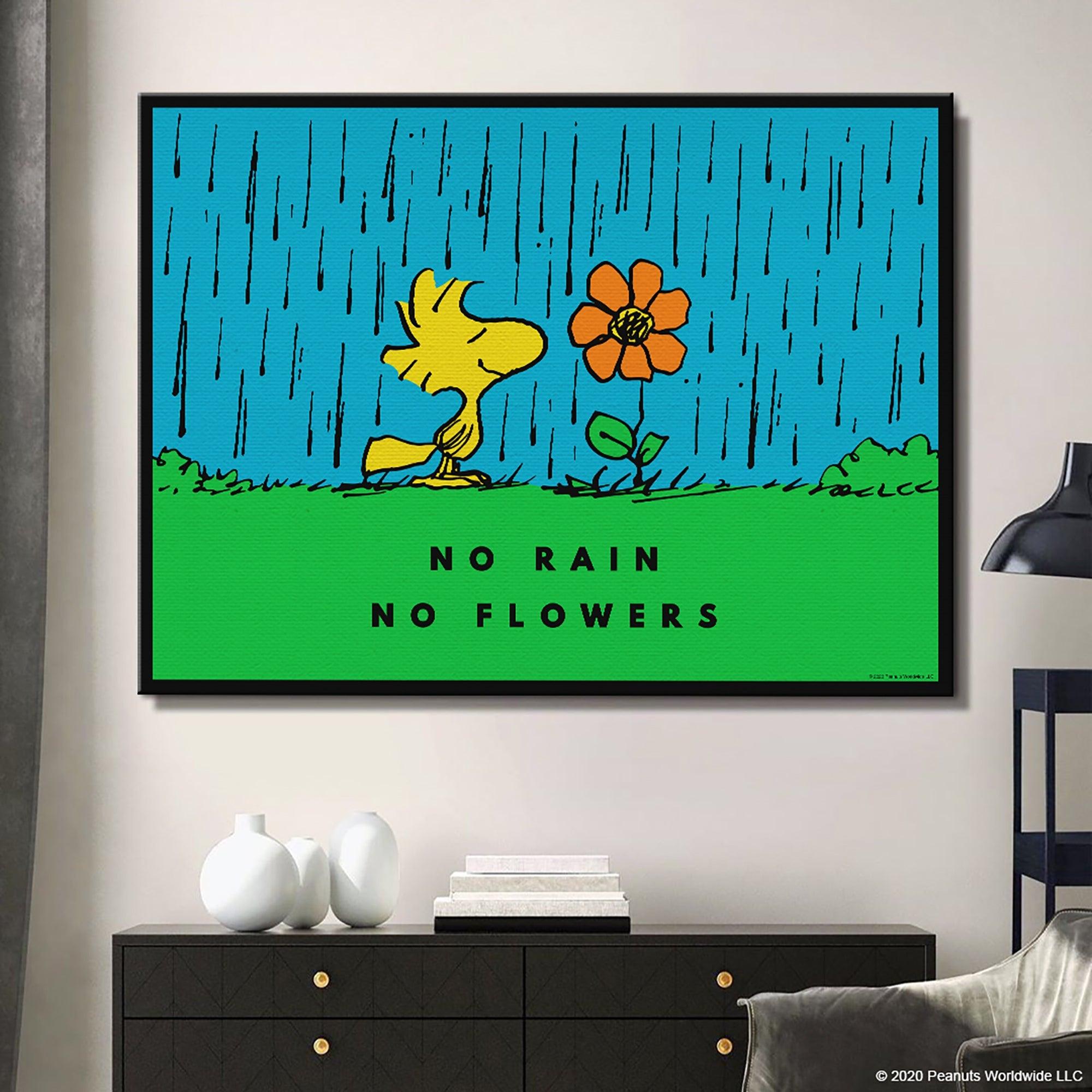 PEANUTS - No Rain No Flowers - IKONICK - Peanuts