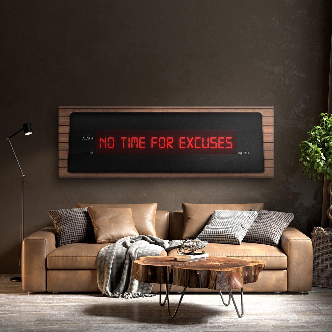 No Time For Excuses (Wood) - IKONICK - IKONICK Original
