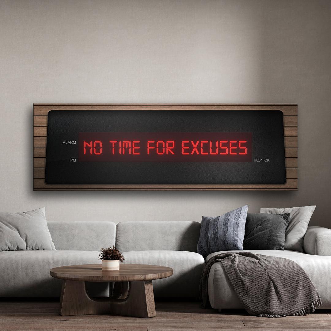 No Time For Excuses (Wood) - IKONICK - IKONICK Original