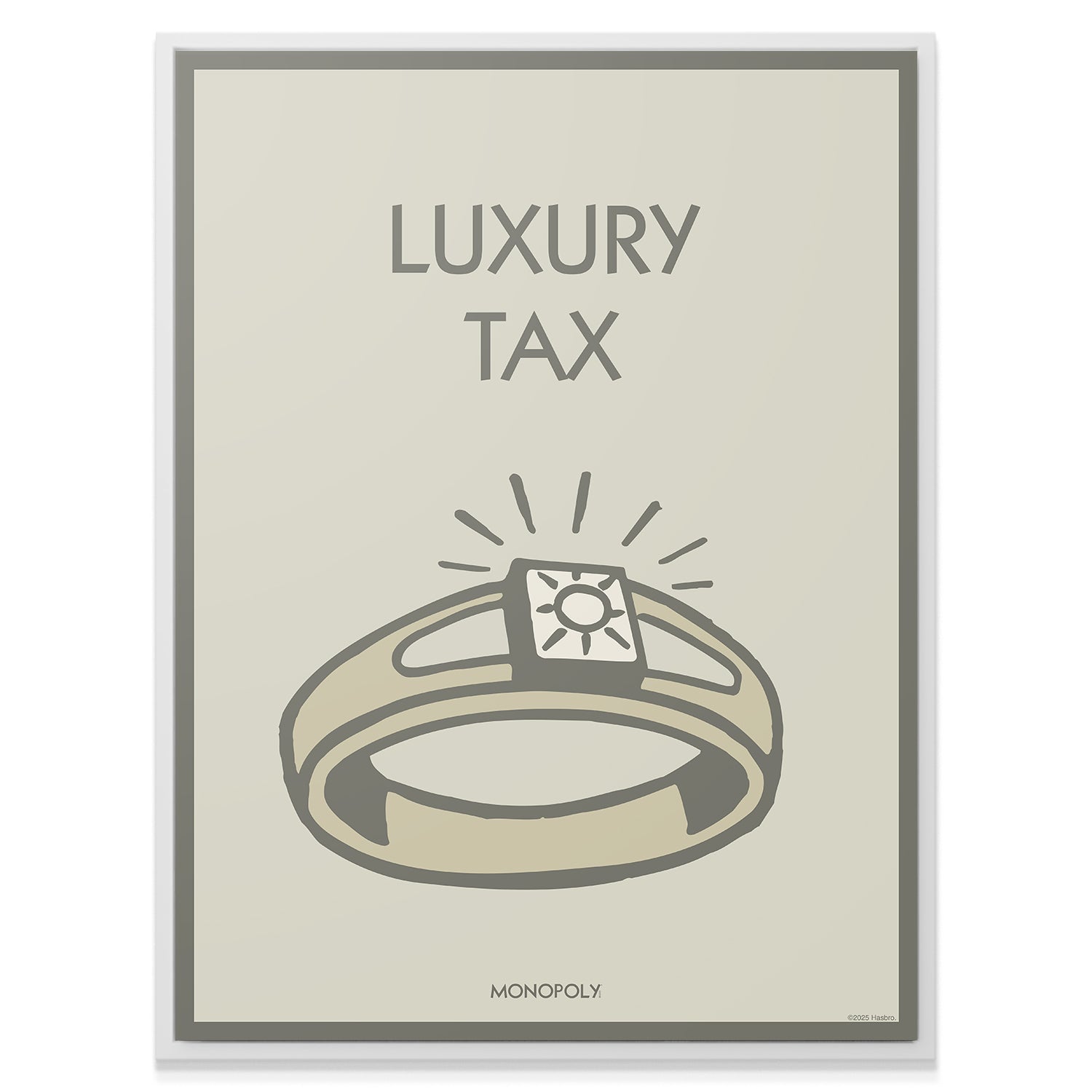 Monopoly - Luxury Tax - Pastel