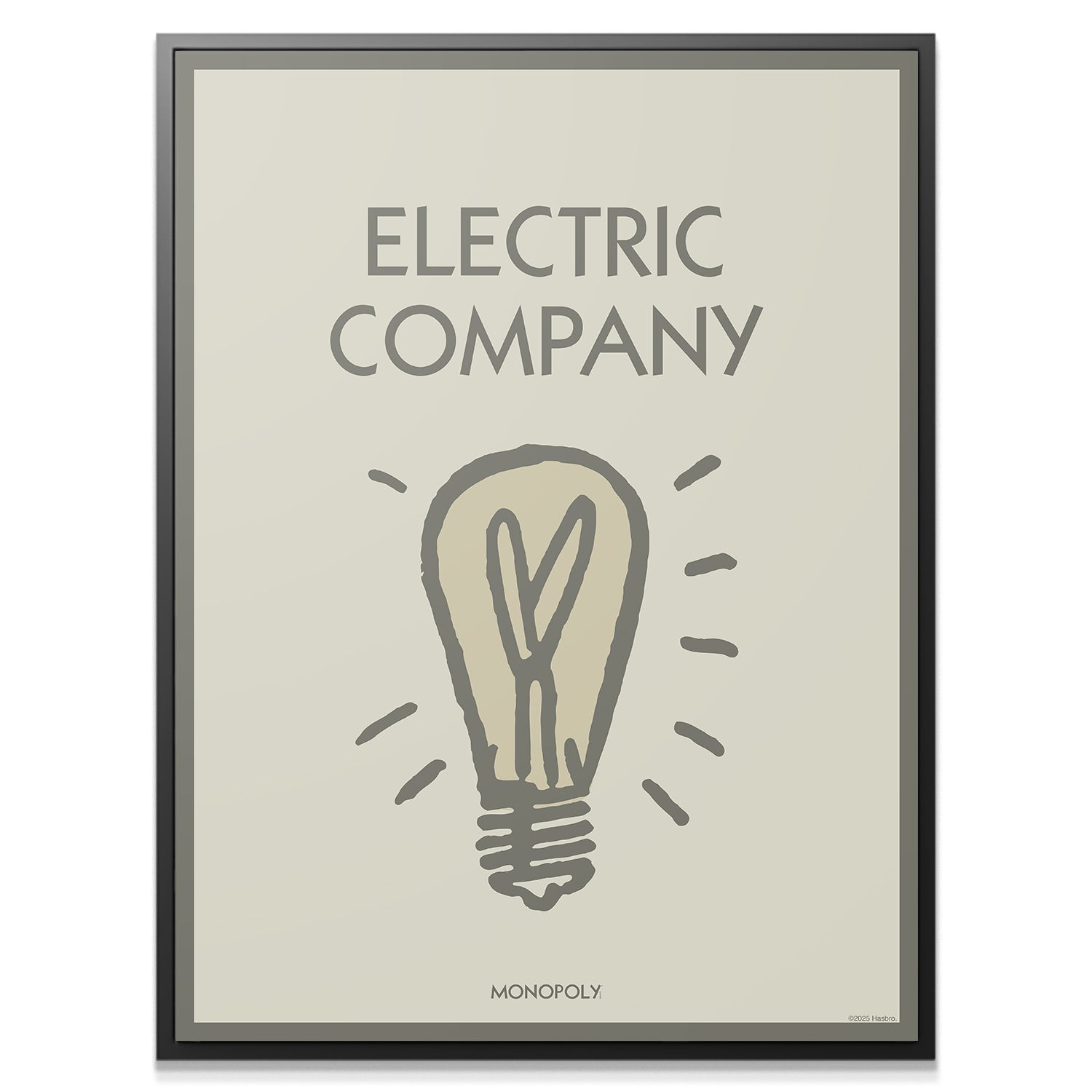 Monopoly - Electric Company - Pastel