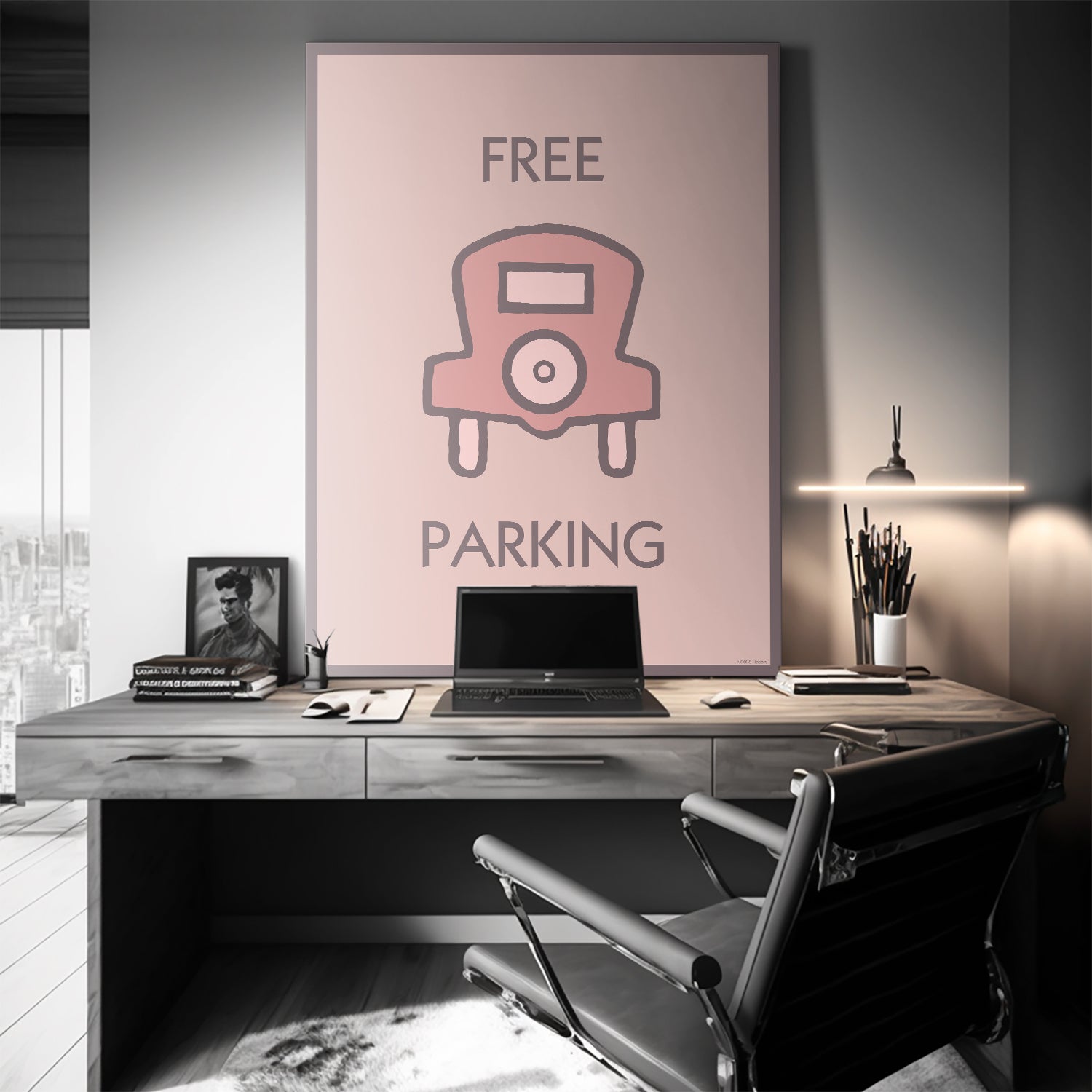 Monopoly - Free Parking - Pastel