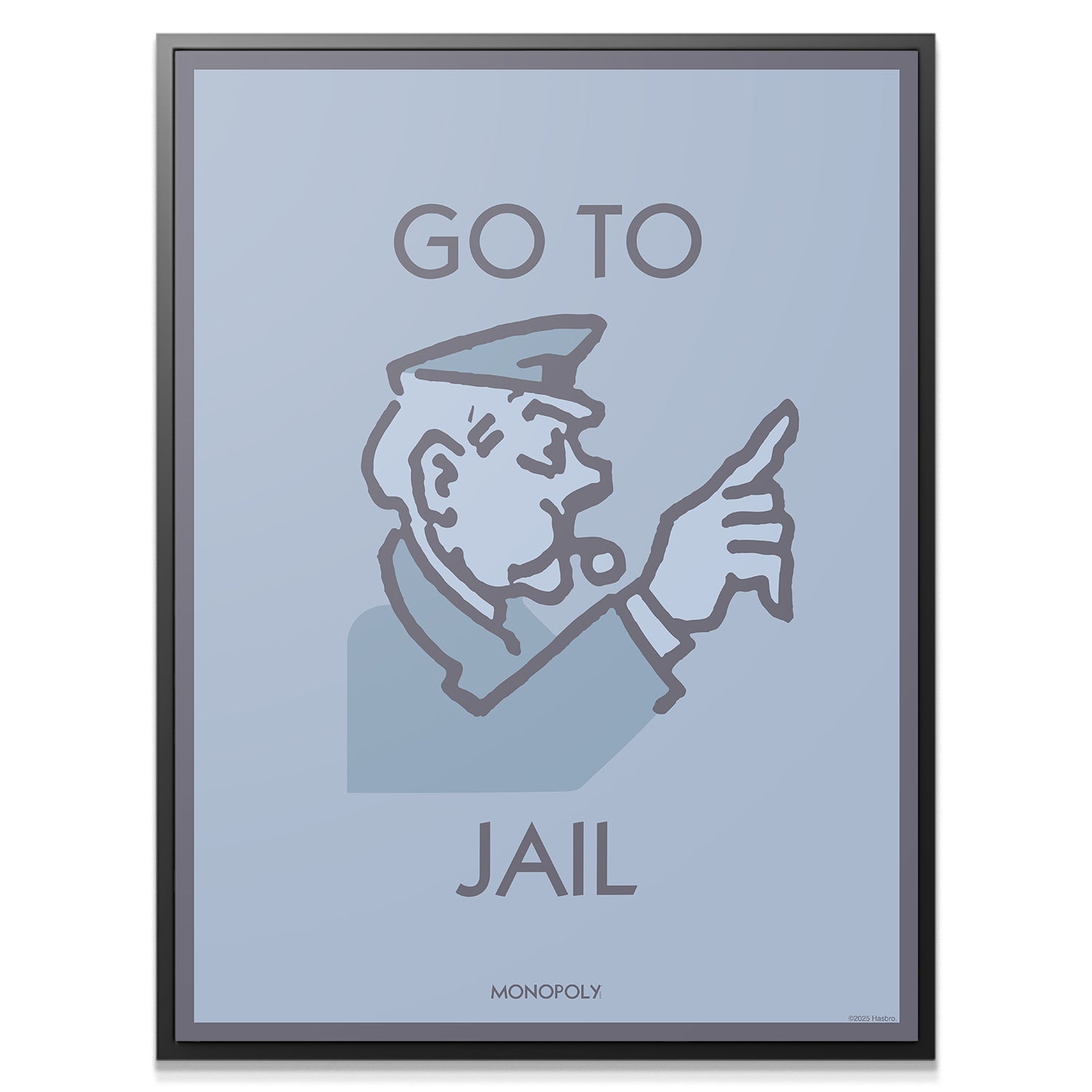 Monopoly - Go To Jail - Pastel