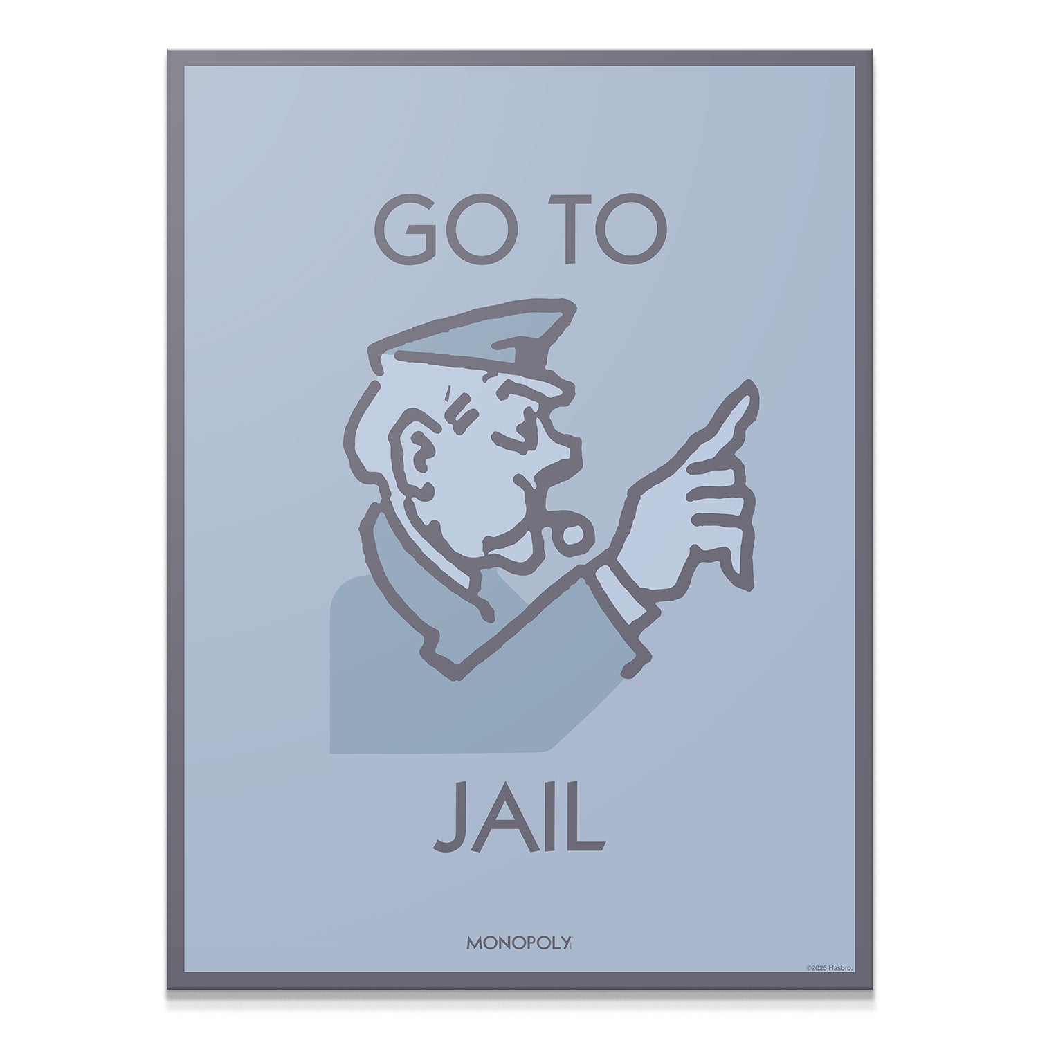 Monopoly - Go To Jail - Pastel