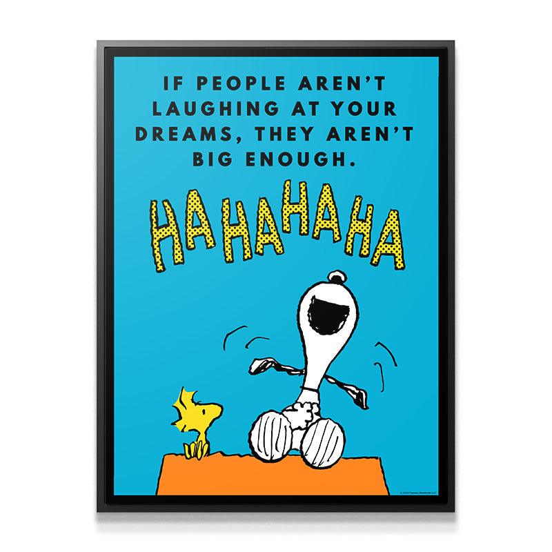 PEANUTS - Dreams Aren't Big Enough - IKONICK - Peanuts