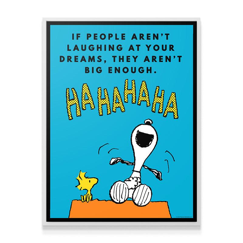 PEANUTS - Dreams Aren't Big Enough - IKONICK - Peanuts