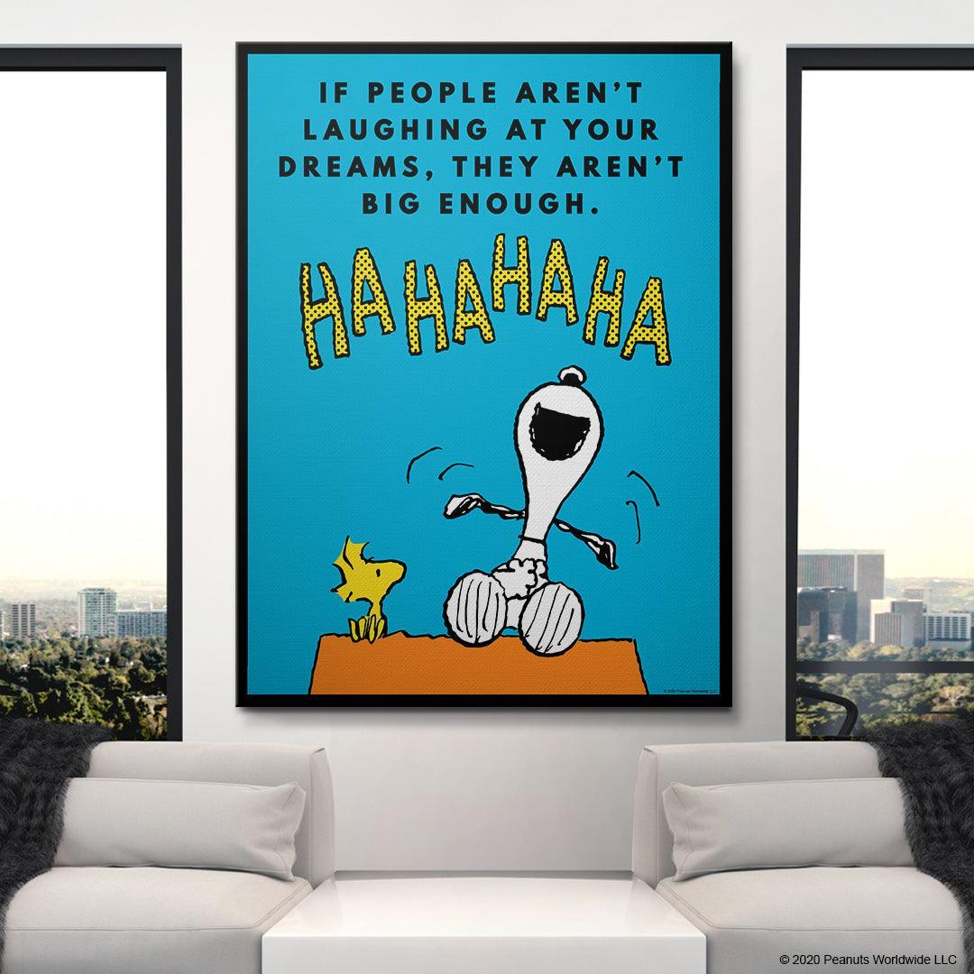 PEANUTS - Dreams Aren't Big Enough - IKONICK - Peanuts