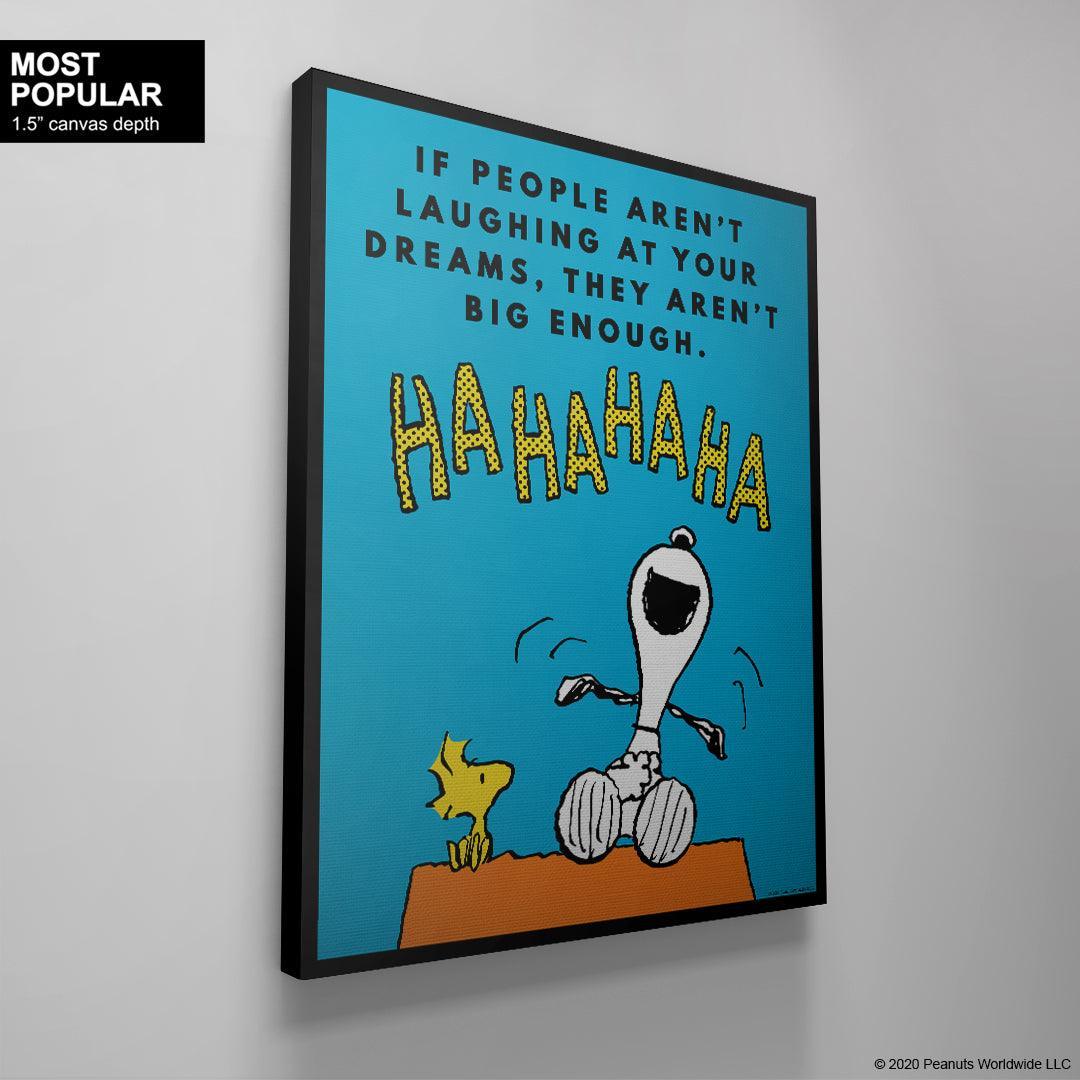 PEANUTS - Dreams Aren't Big Enough - IKONICK - Peanuts