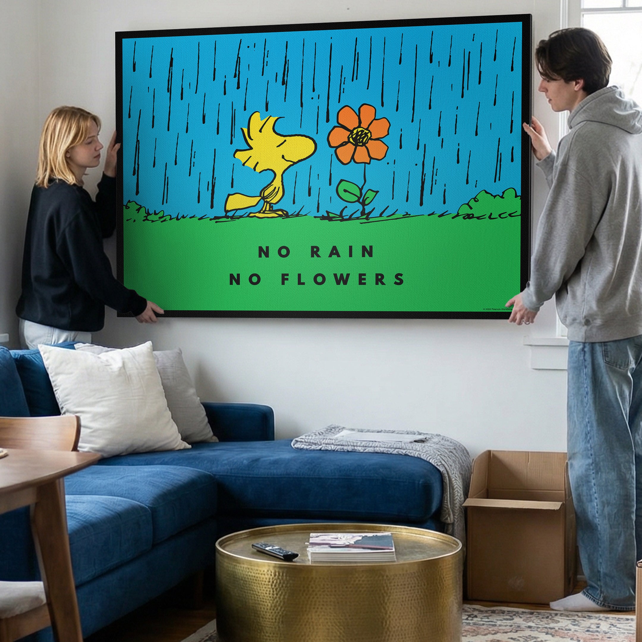 PEANUTS - No Rain No Flowers