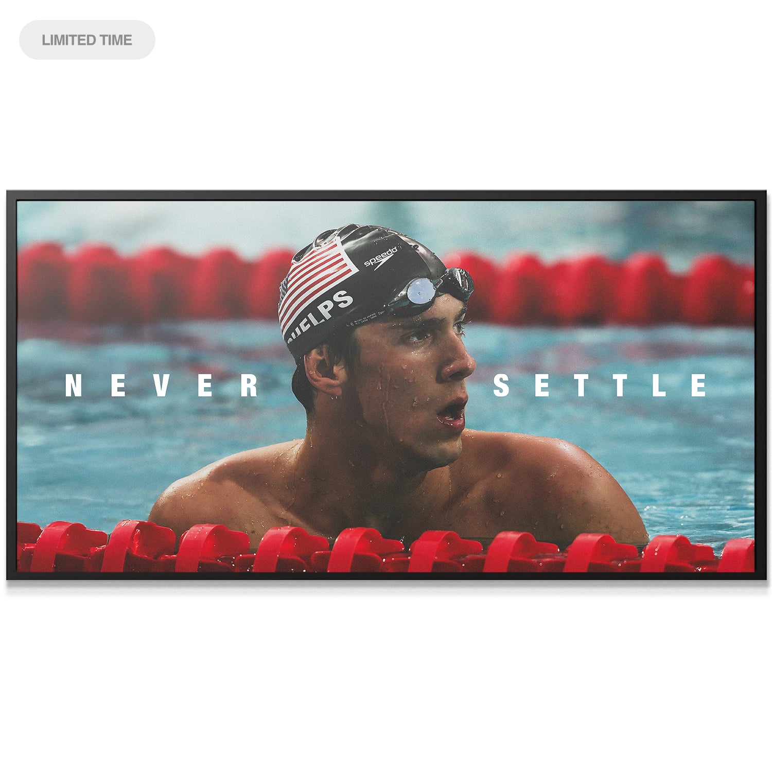 Michael Phelps - Never Settle - IKONICK - Michael Phelps