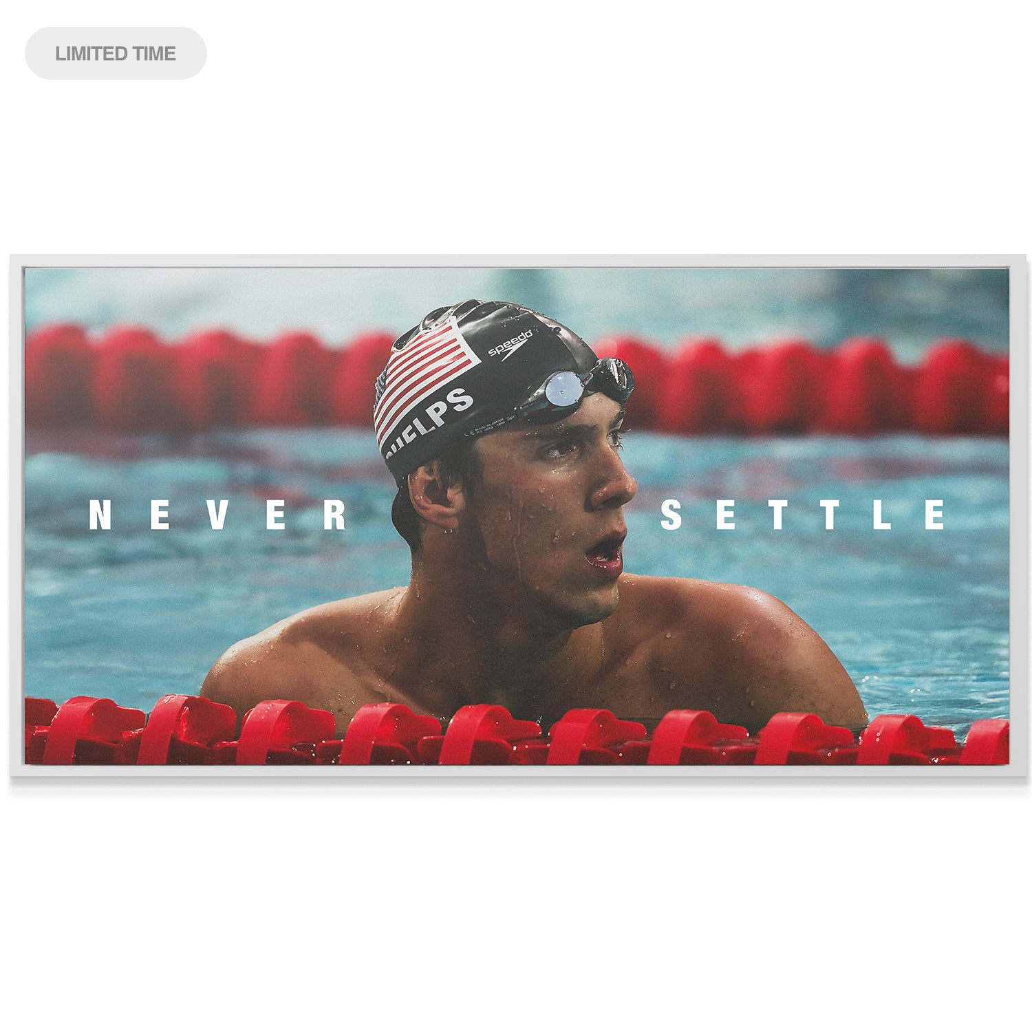 Michael Phelps - Never Settle - IKONICK - Michael Phelps
