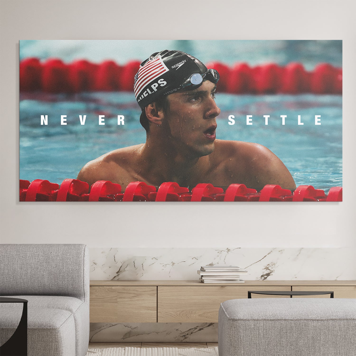 Michael Phelps - Never Settle - IKONICK - Michael Phelps