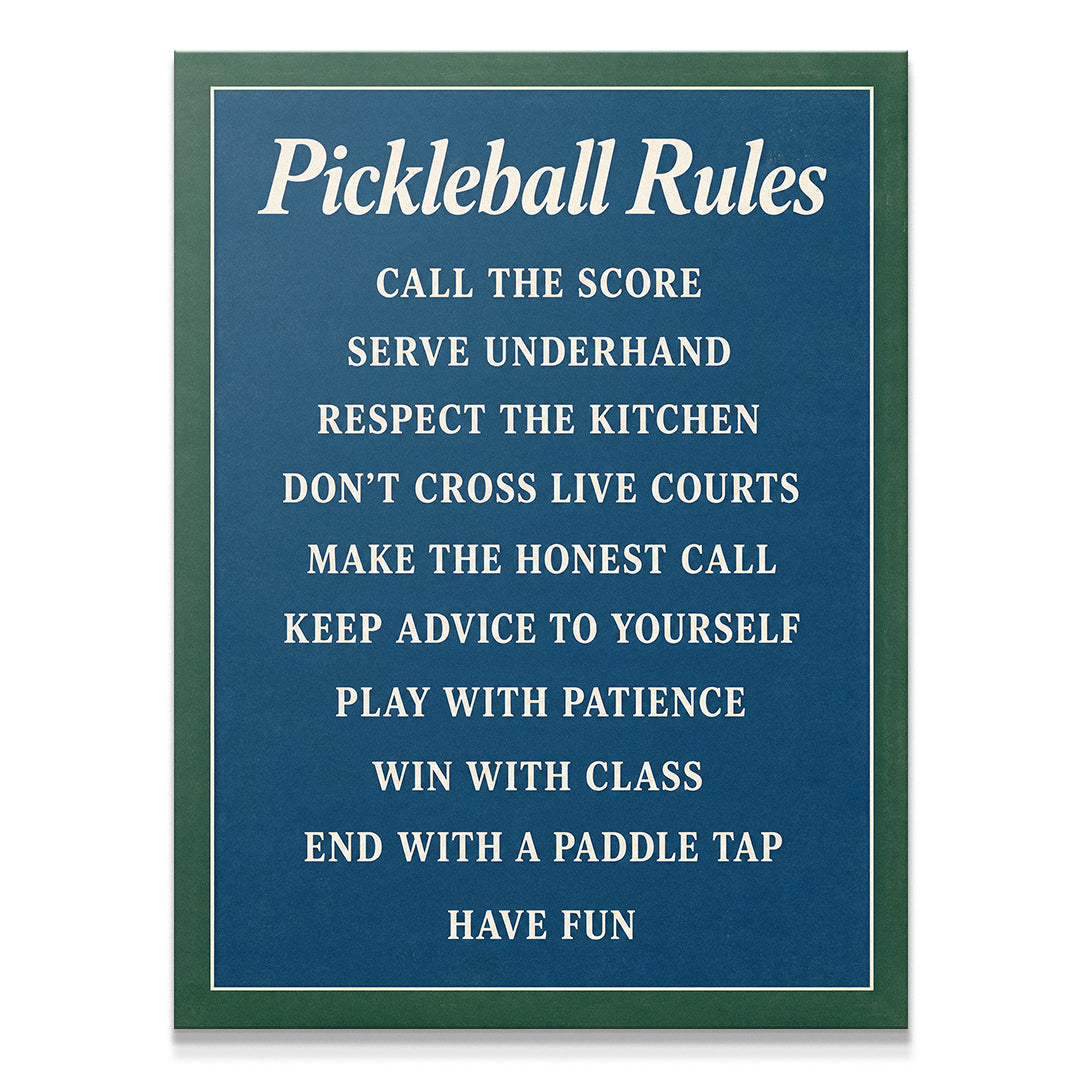 Pickleball Rules