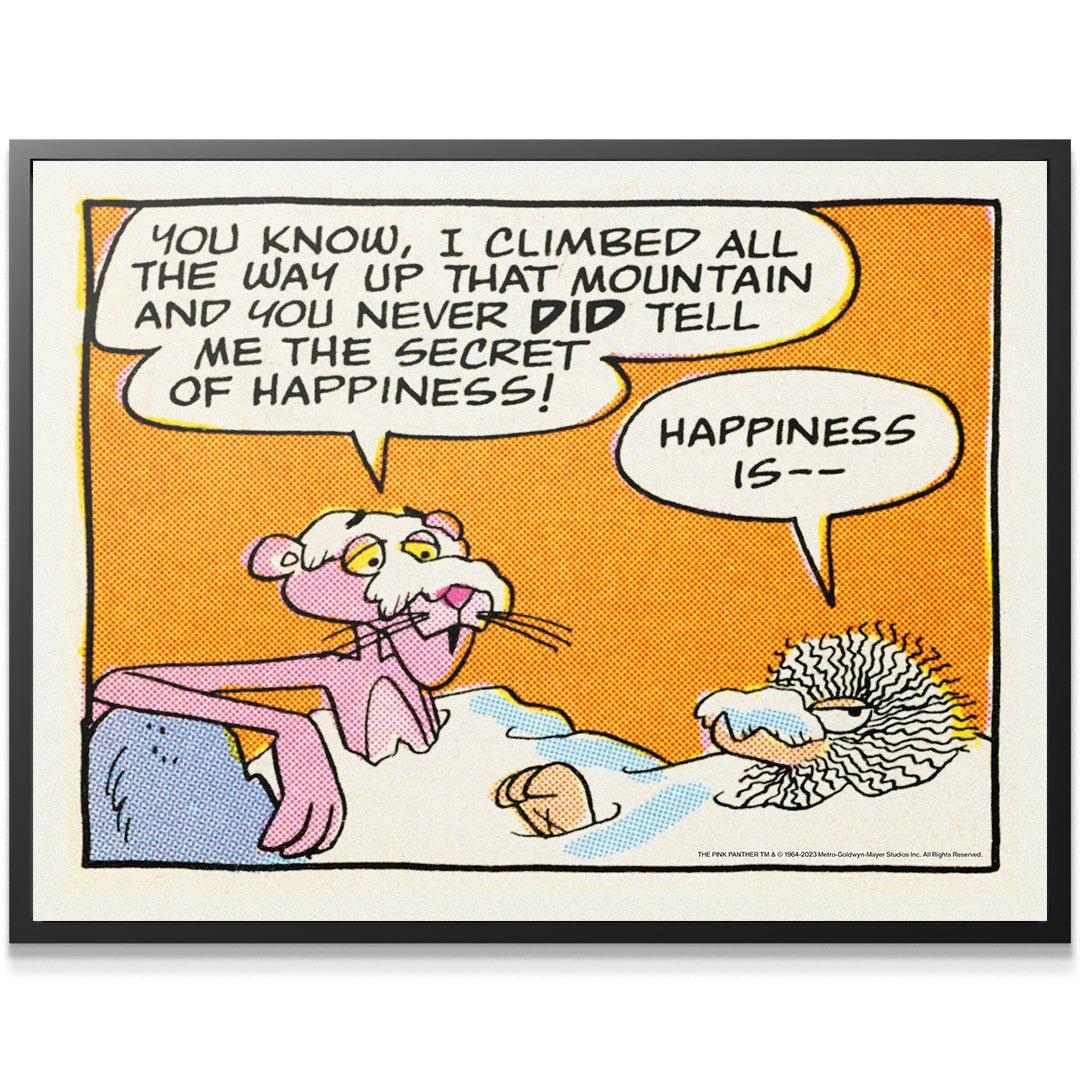 PINK PANTHER - Secret To Happiness - IKONICK - Pink Panther