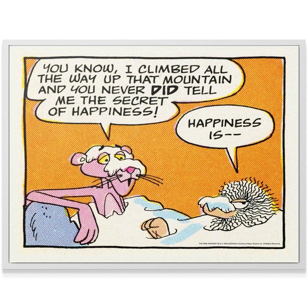 PINK PANTHER - Secret To Happiness - IKONICK - Pink Panther