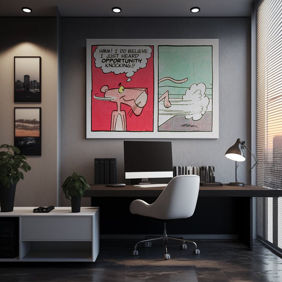 PINK PANTHER - Opportunity Knocks - IKONICK - Pink Panther