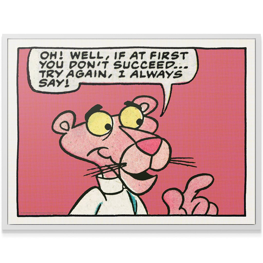 PINK PANTHER - Try Again - IKONICK - Pink Panther