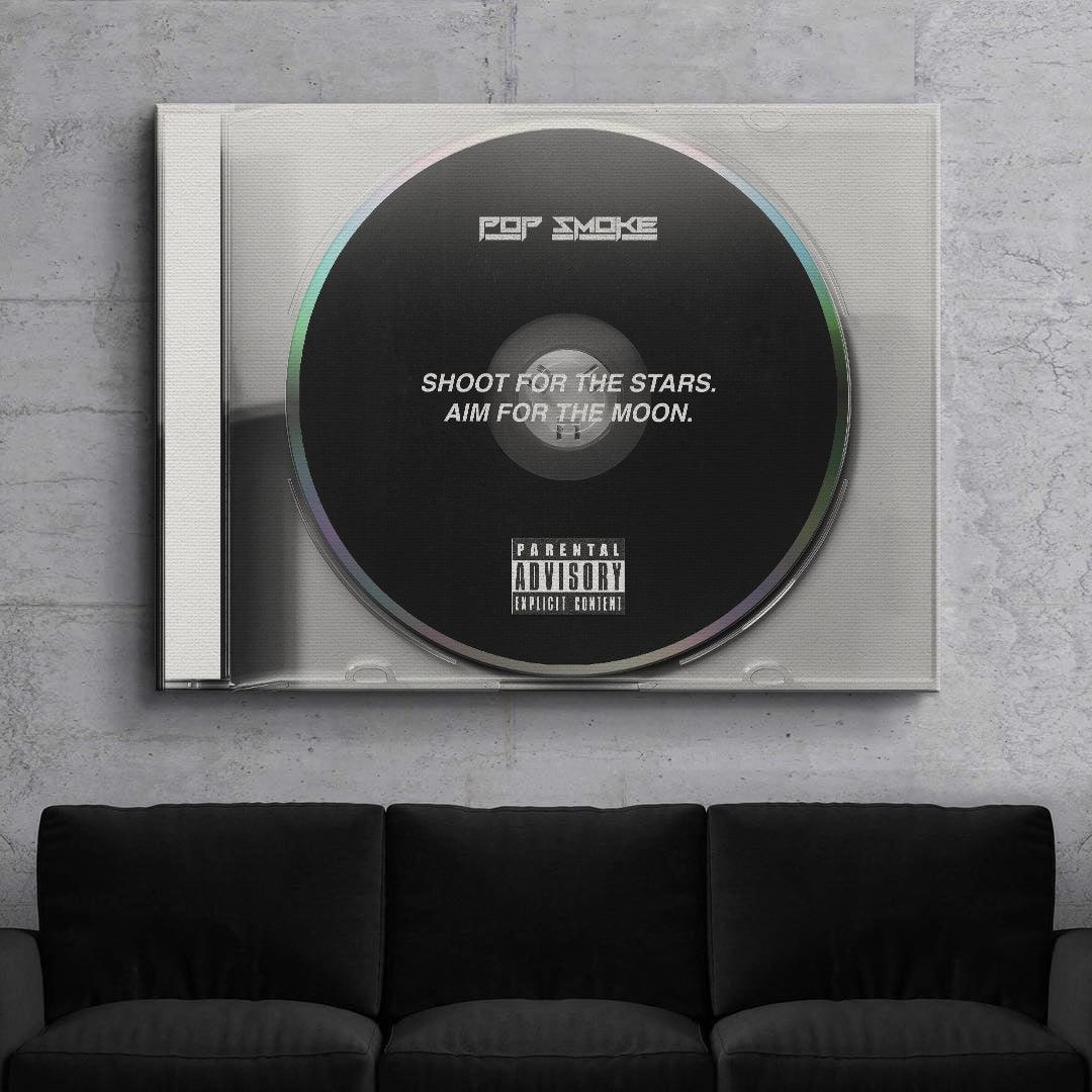 Pop Smoke - Shoot for the Stars, Aim for the Moon - CD - IKONICK - Pop Smoke