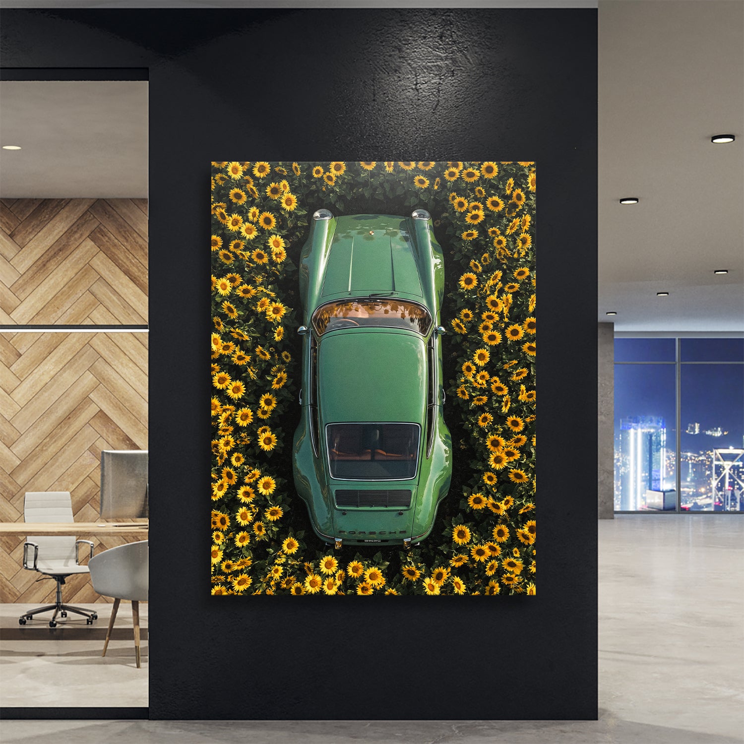 Porsche Sunflower