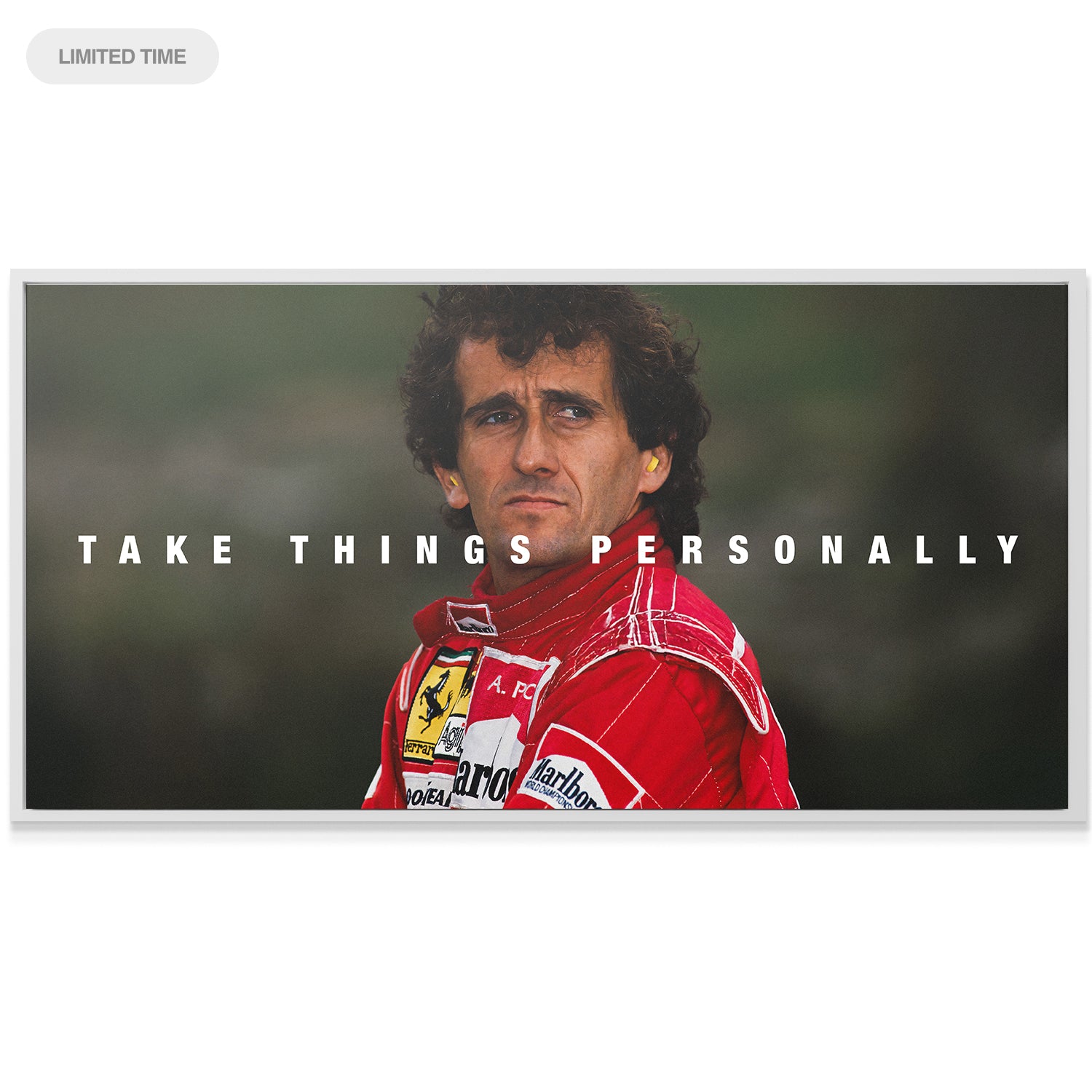 Prost - Take Things Personally - IKONICK - Alain Prost