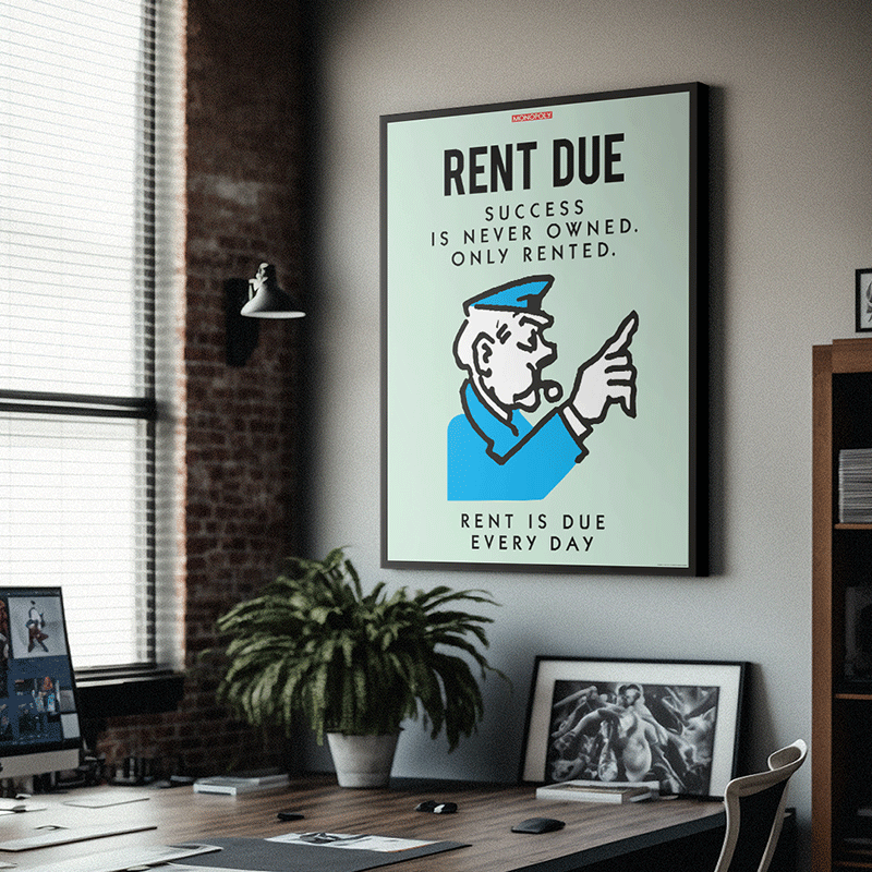 Monopoly - Rent Due - IKONICK - Monopoly
