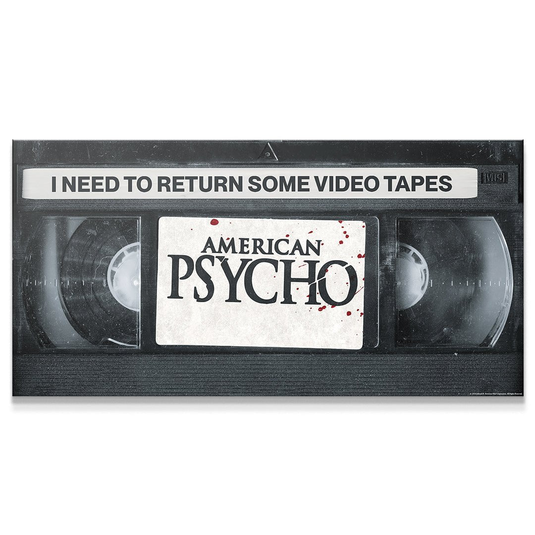 Return Video Tapes - IKONICK - American Psycho