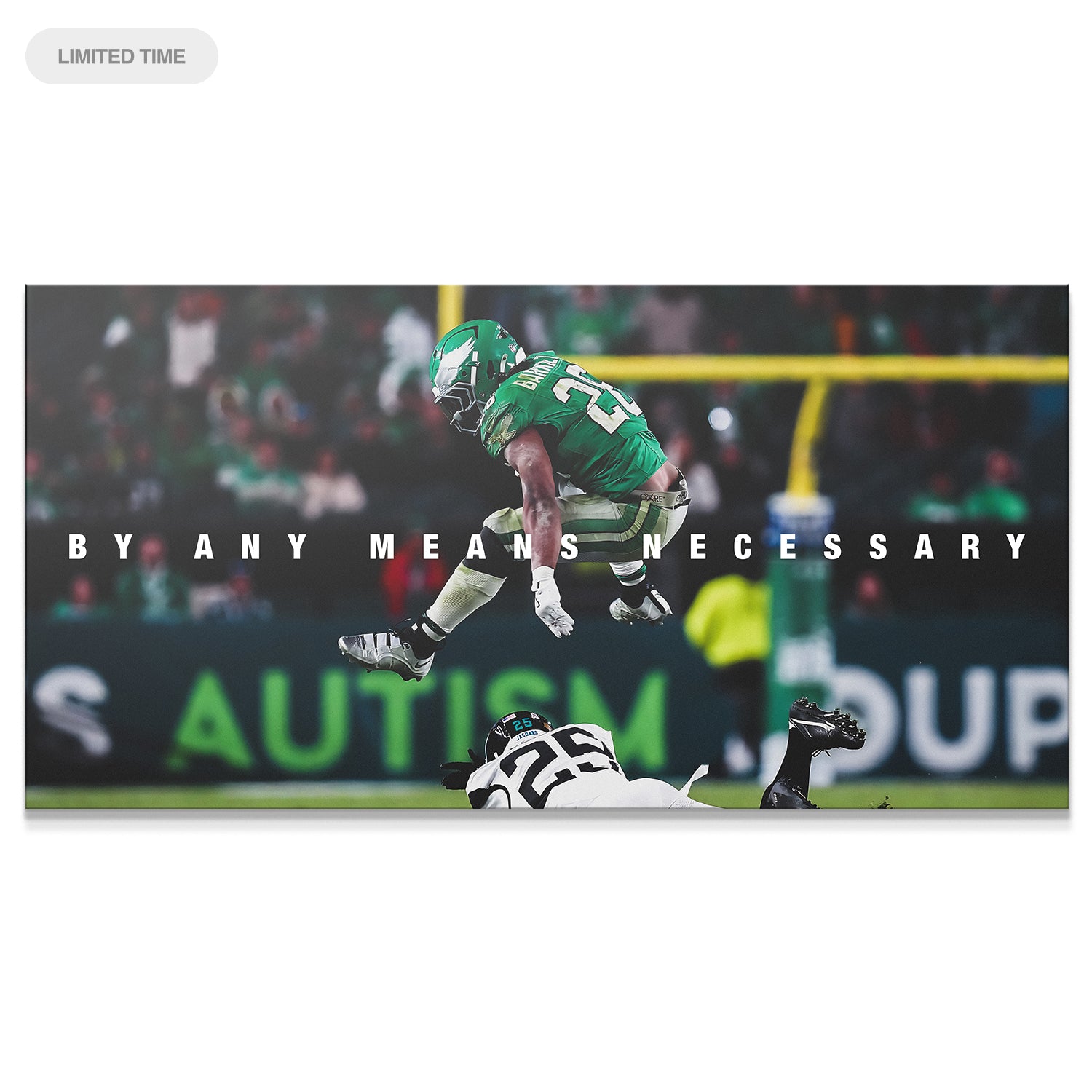 Saquon Barkley - By Any Means Necessary - IKONICK - Saquon Barkley