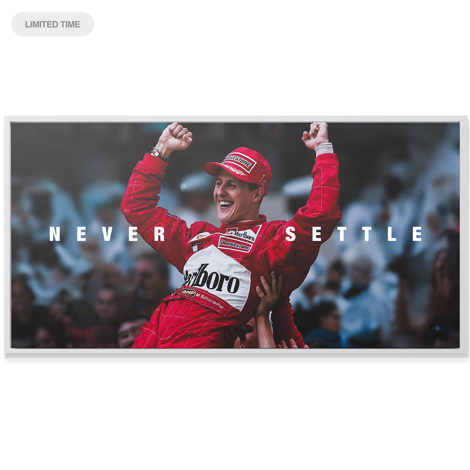 Schumacher - Never Settle - IKONICK - Michael Schumacher