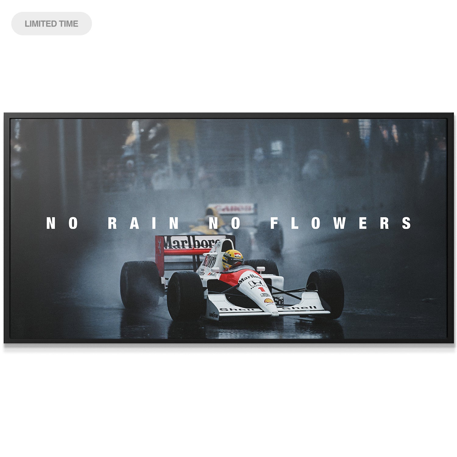 Senna - No Rain No Flowers - IKONICK - Ayrton Senna
