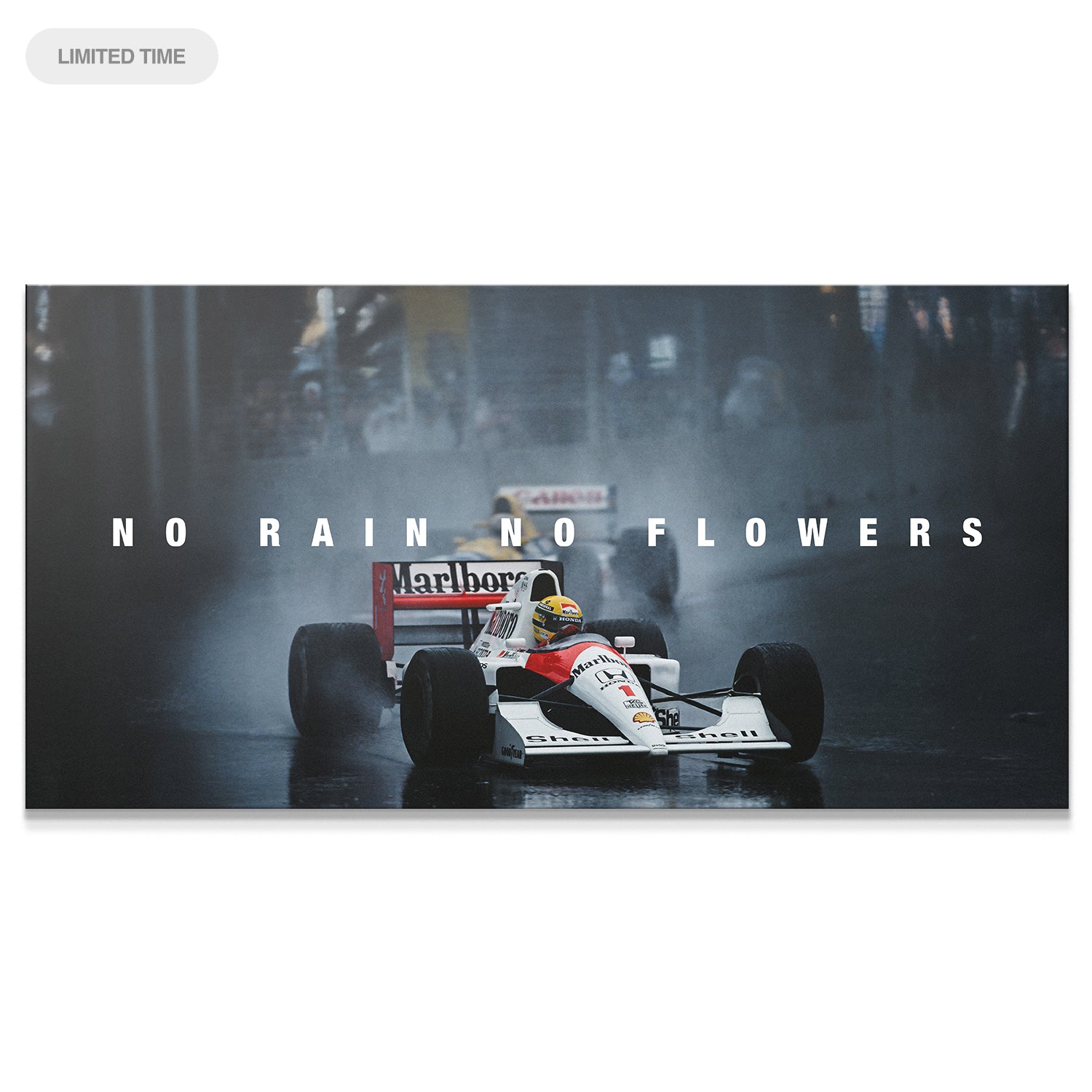 Senna - No Rain No Flowers - IKONICK - Ayrton Senna