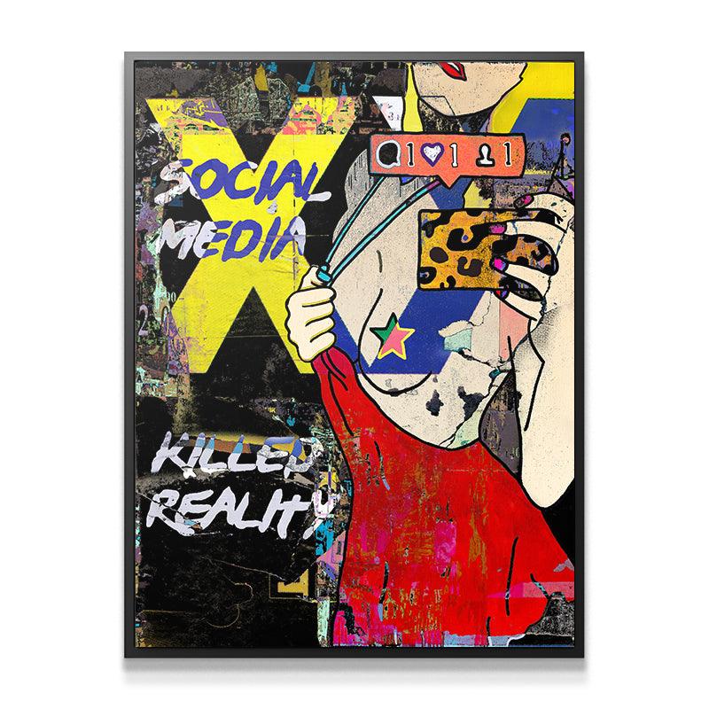 Social Media Killed Reality - IKONICK - Sophodes