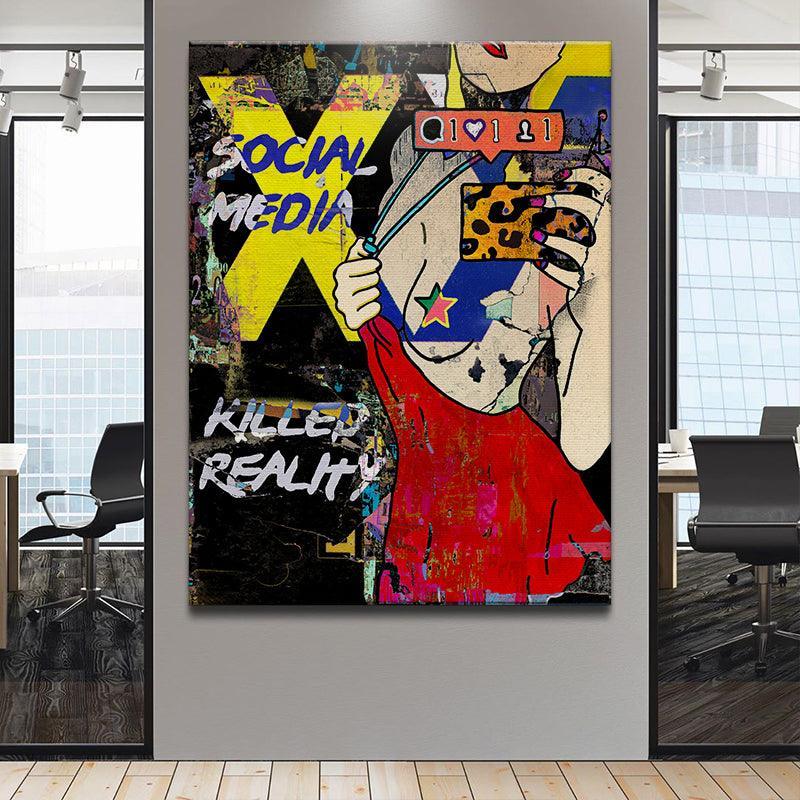 Social Media Killed Reality - IKONICK - Sophodes