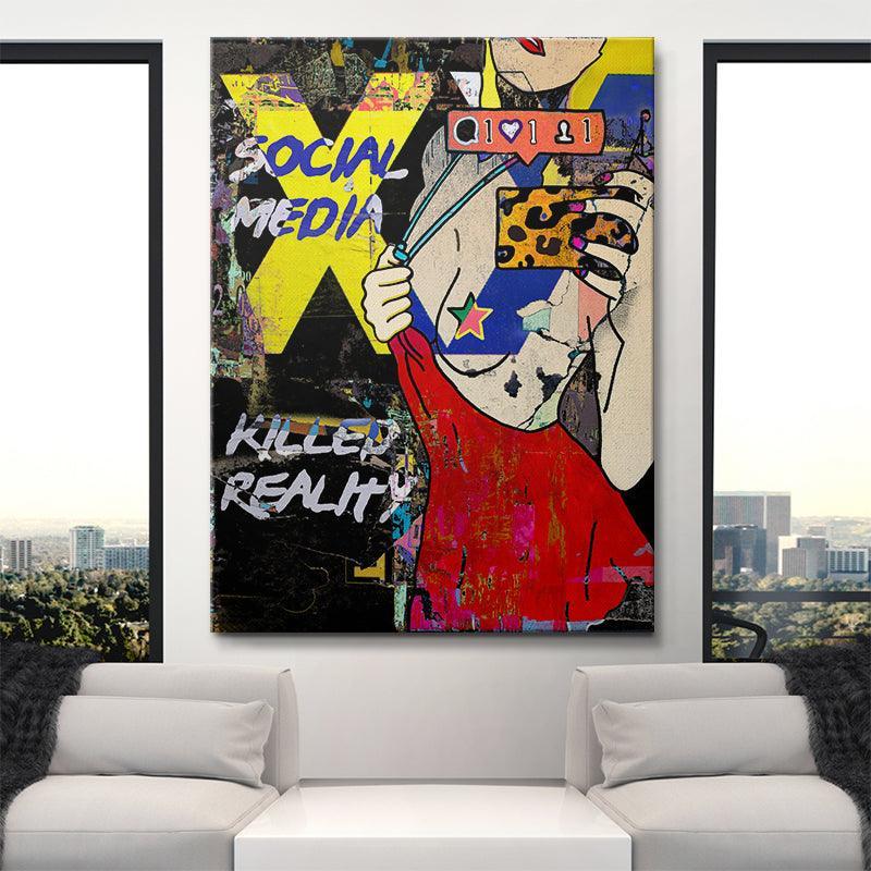 Social Media Killed Reality - IKONICK - Sophodes