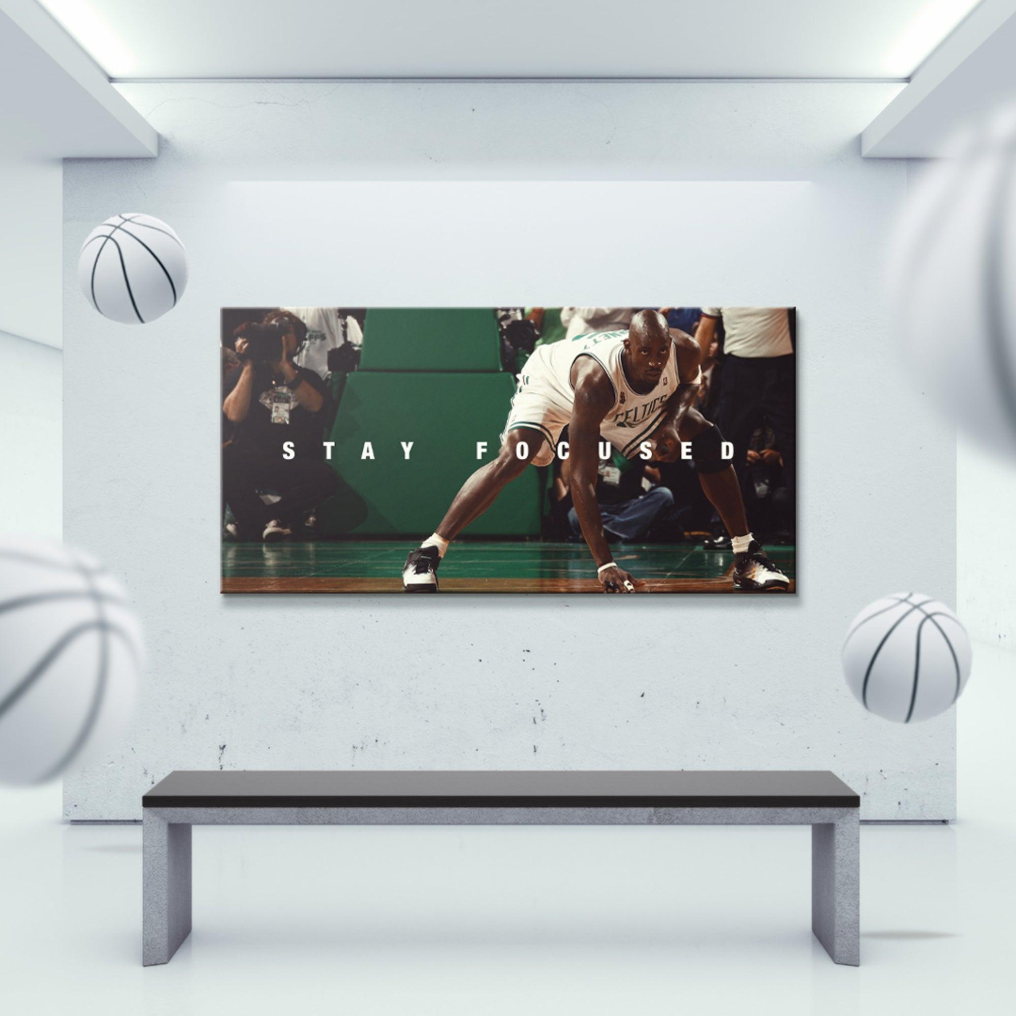 Kevin Garnett - Stay Focused - IKONICK - NBA Legends