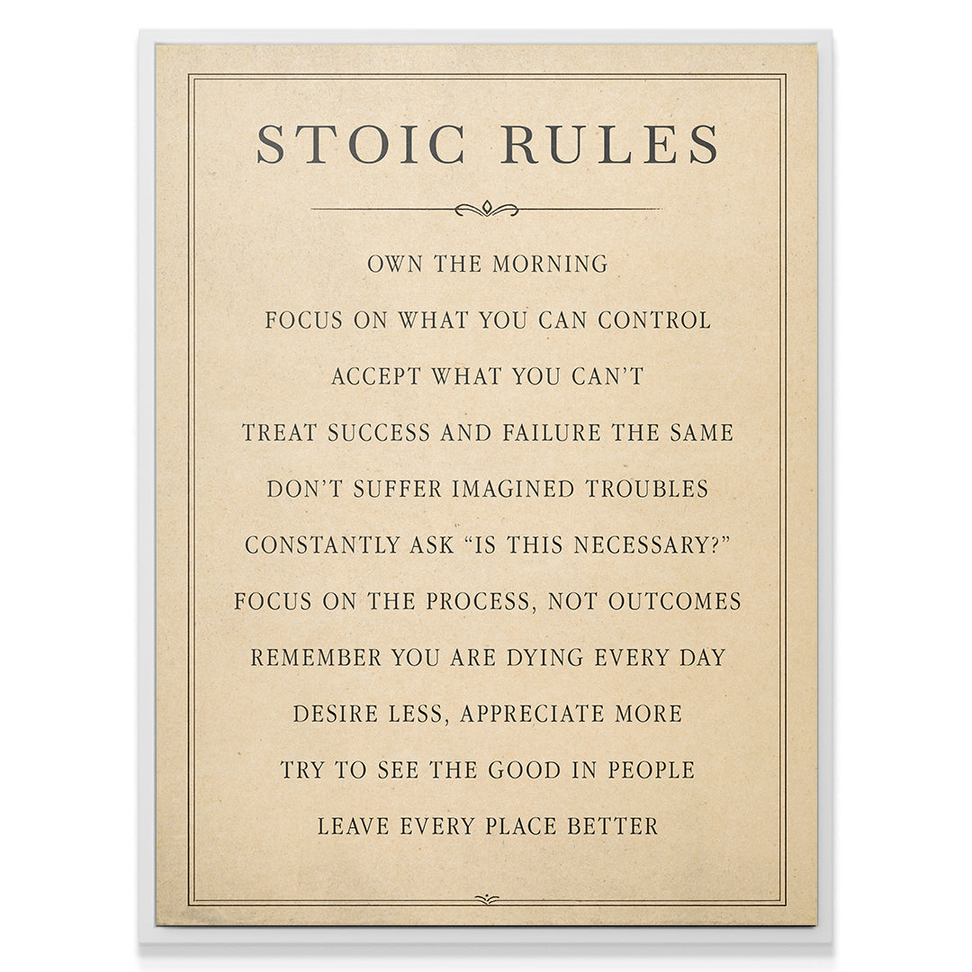 Stoic Rules