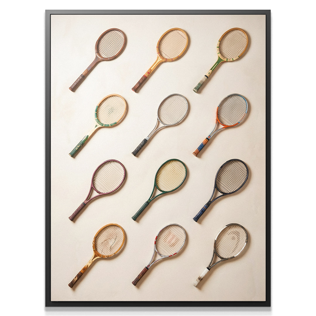 Tennis Racket Wall