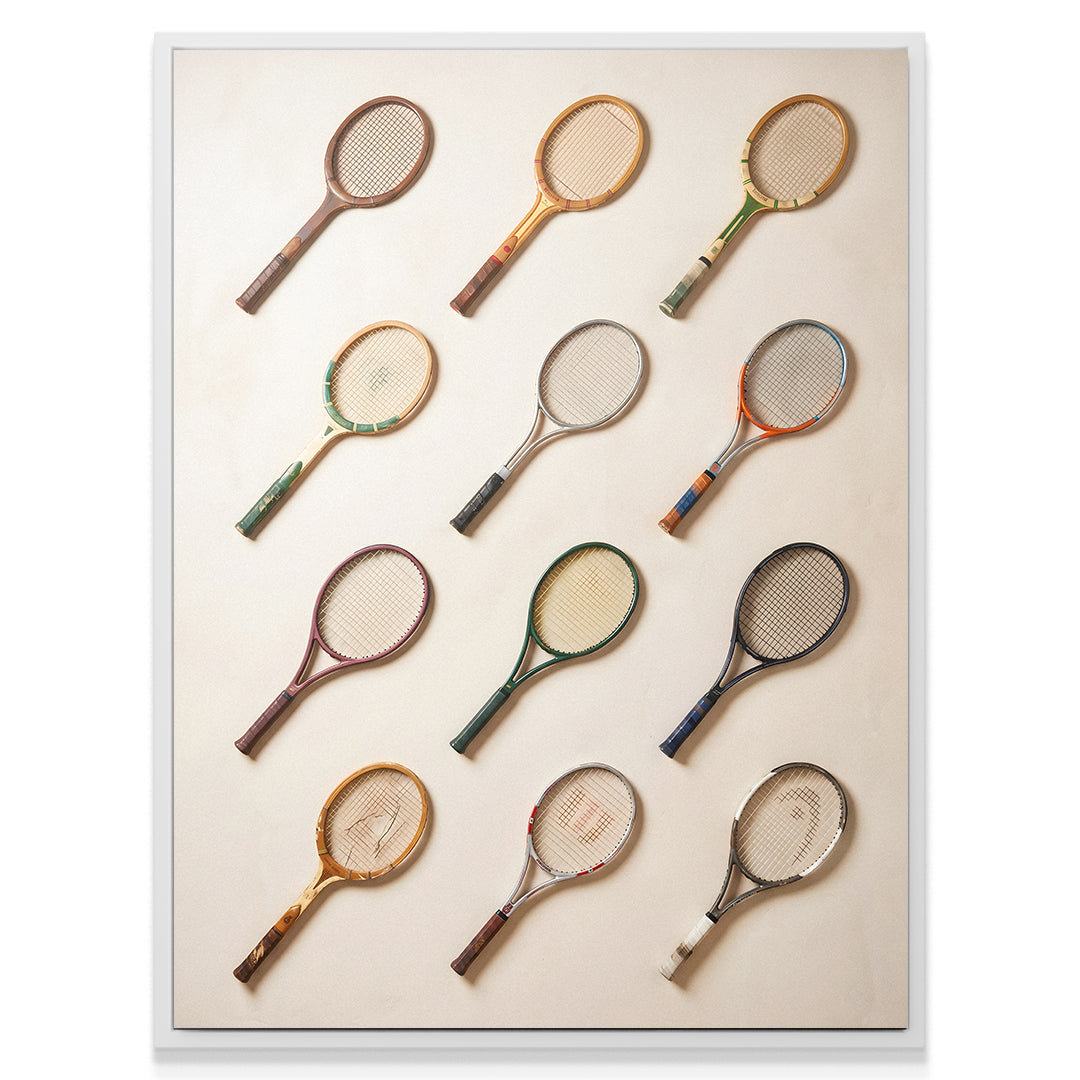 Tennis Racket Wall