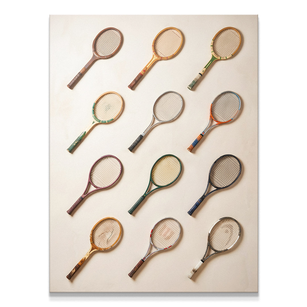 Tennis Racket Wall