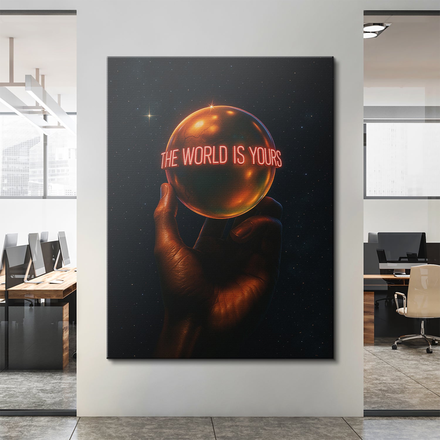 The World is Yours - Hands - IKONICK - IKONICK Original
