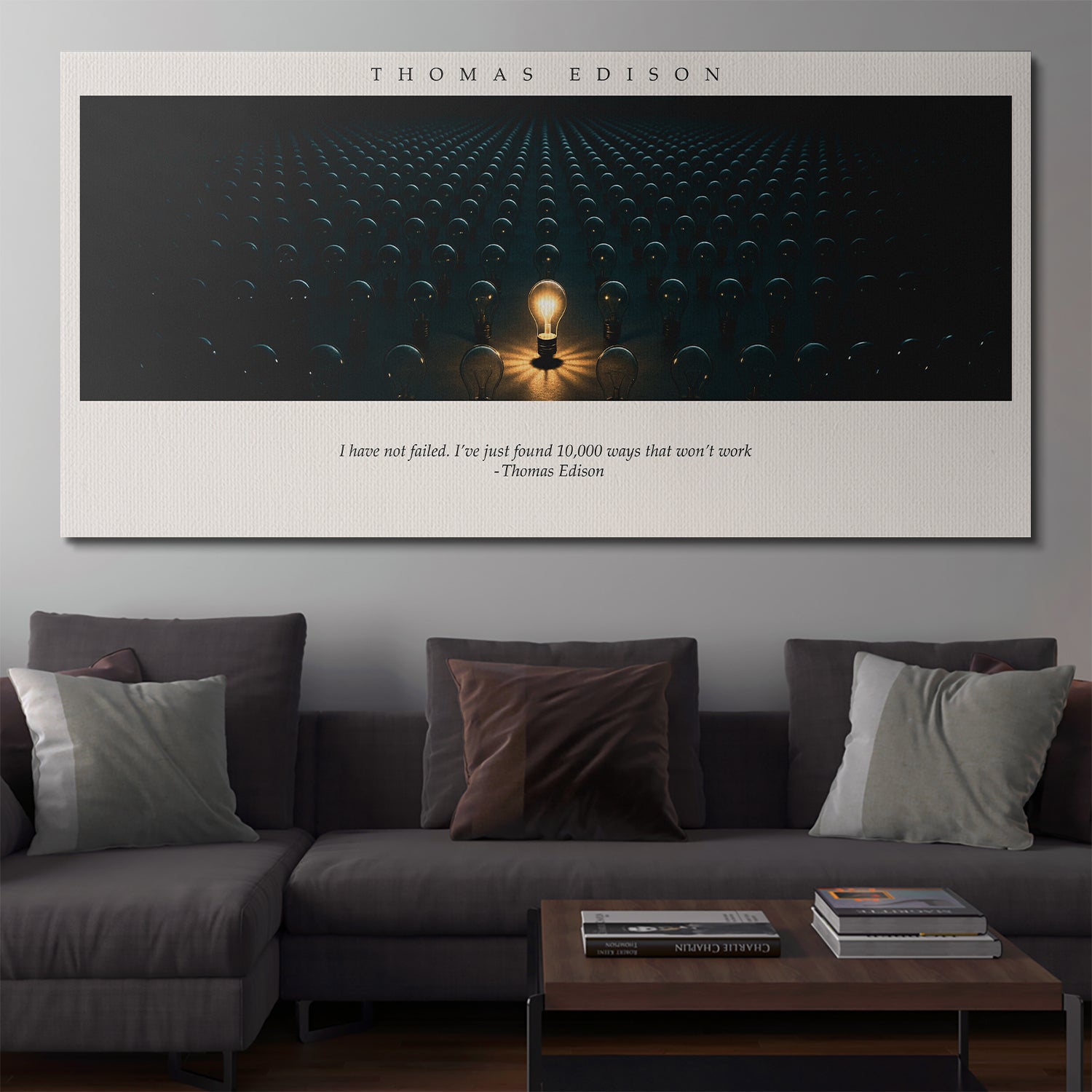 Thomas Edison - 10,000 ways - IKONICK - Thomas Edison