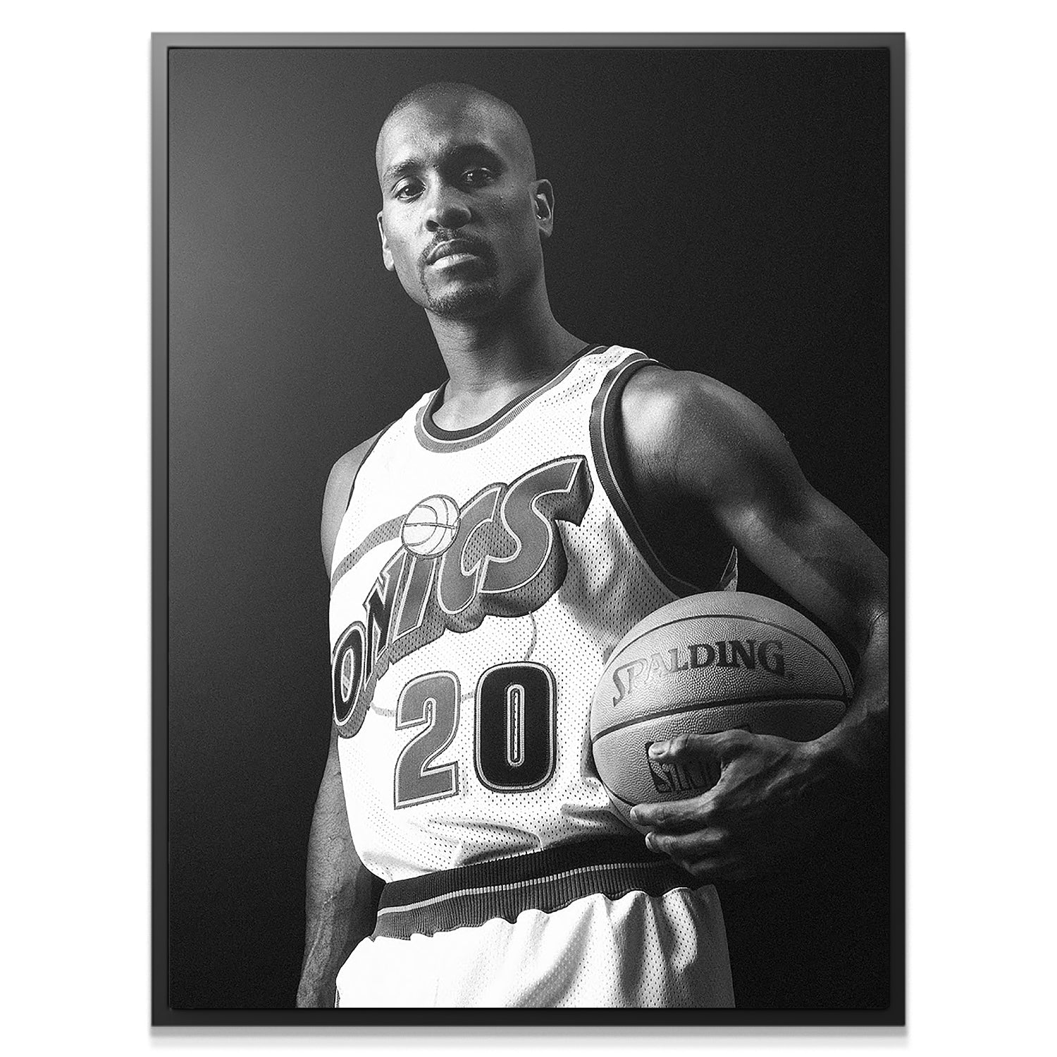 Gary Payton - Serious - IKONICK - NBA Legends
