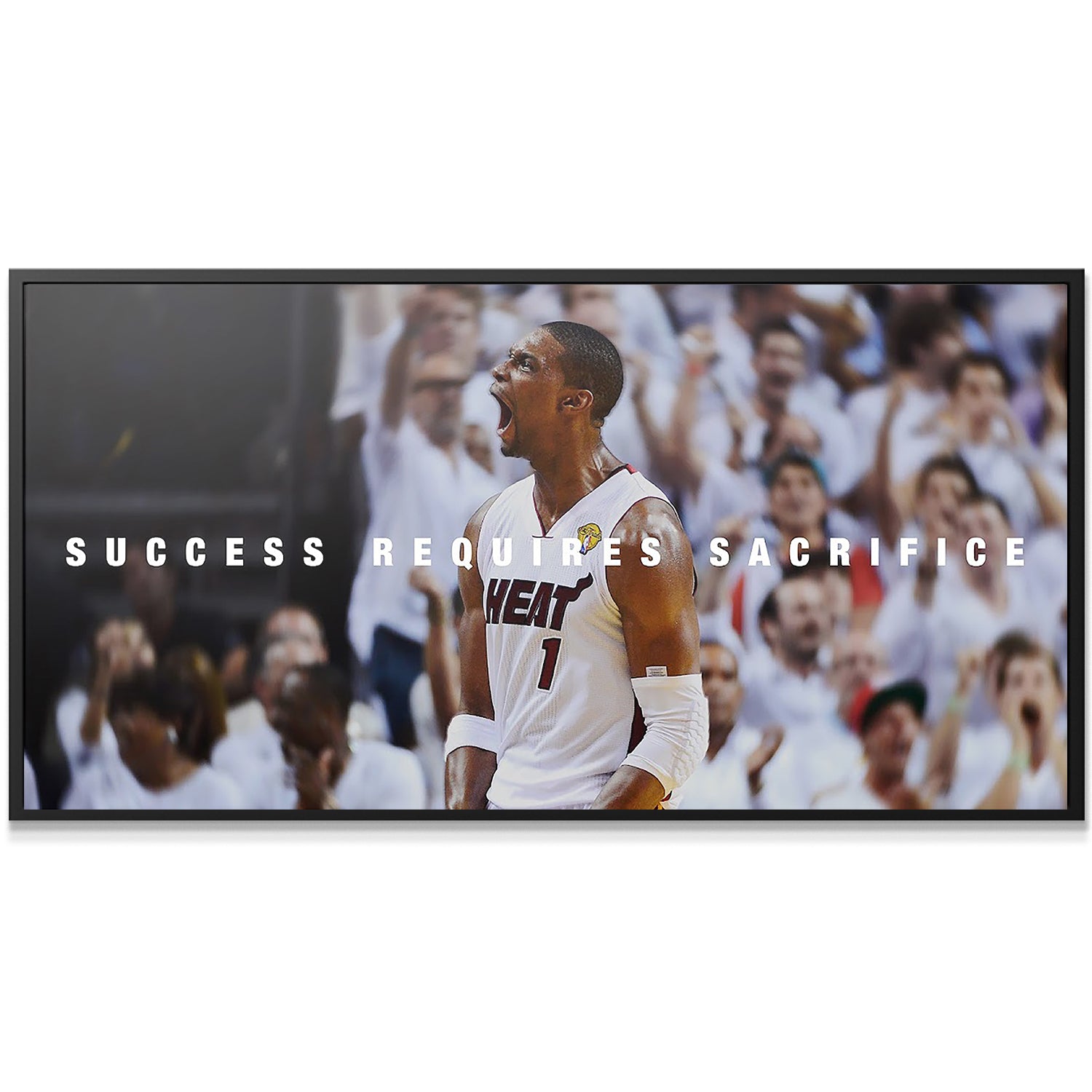 Chris Bosh - Success Requires Sacrifice - IKONICK - NBA Legends